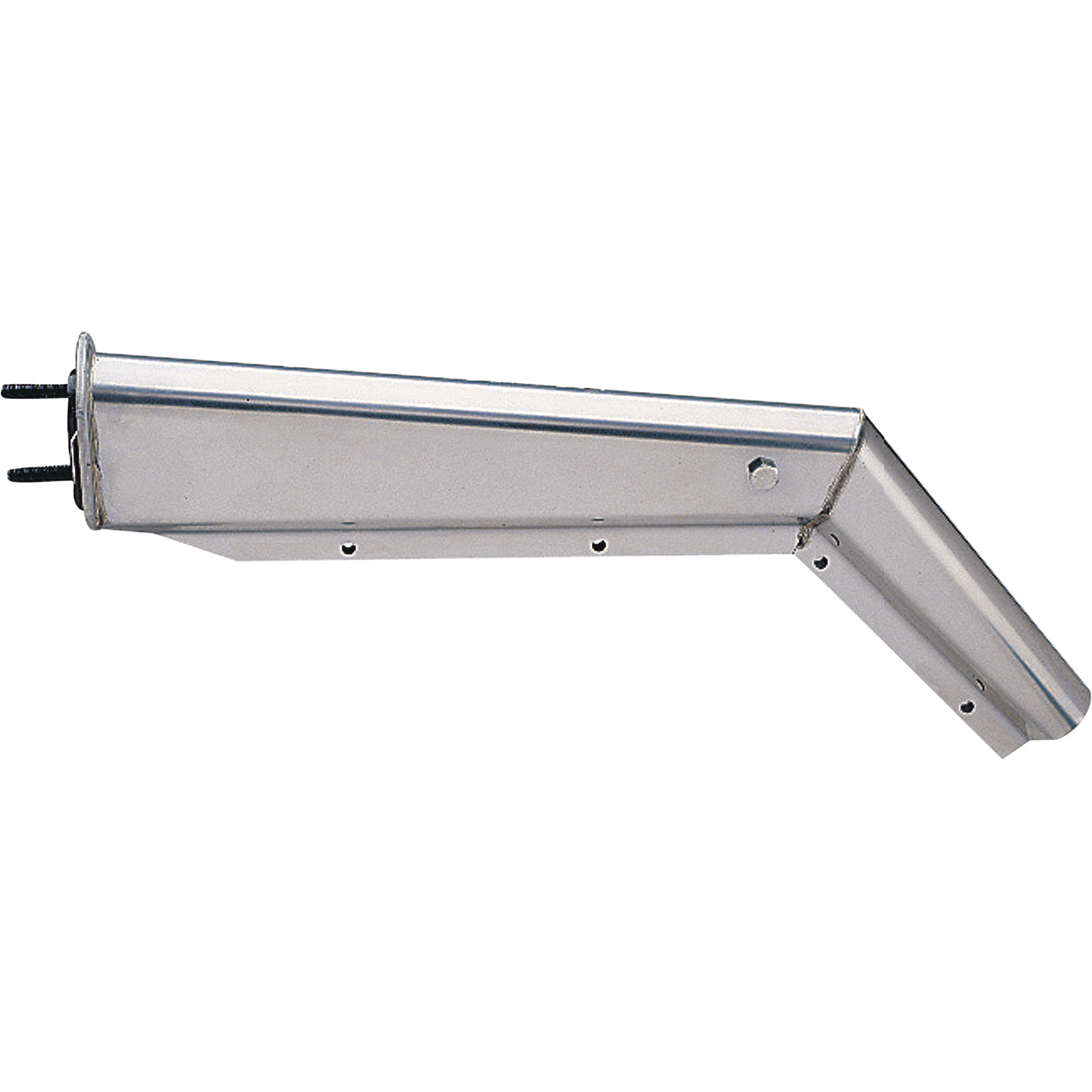 TRUX 45 Degree Semi-Truck Mud Flap Hangers, Pair, Stainless Steel, Model# TU-9229