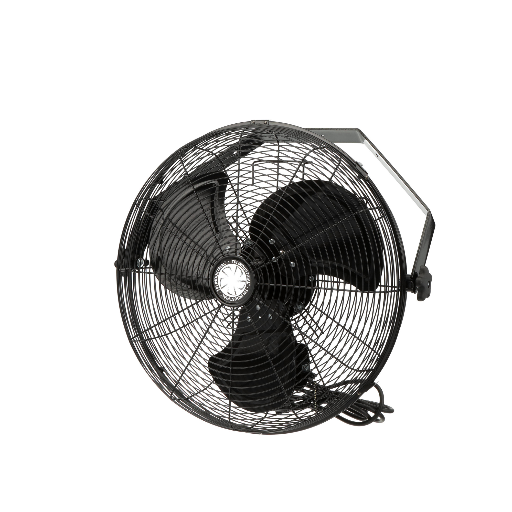 TPI Yoke Mount Workstation Fan - 18in. Diameter, 1900 CFM, 120V, 3-Speed, Steel Construction, Model# U18TEHD
