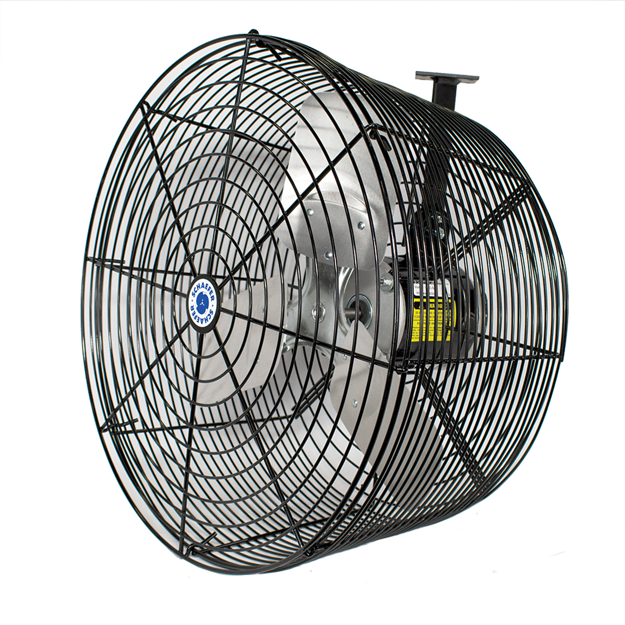 Schaefer, Versa-Koolw/MntBLK3phs, Fan Type Wall Mount, Fan Diameter 24 in, Air Delivery 7750 cfm, Model# VK24-B-3