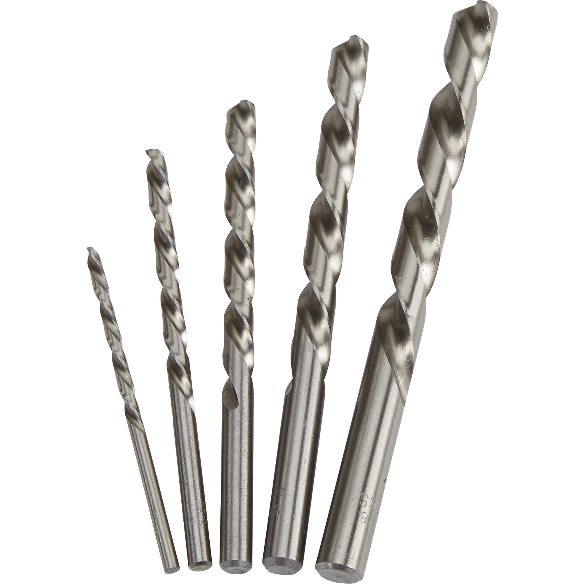 Klutch Left Hand Drill Bit Set — 5-Pc.