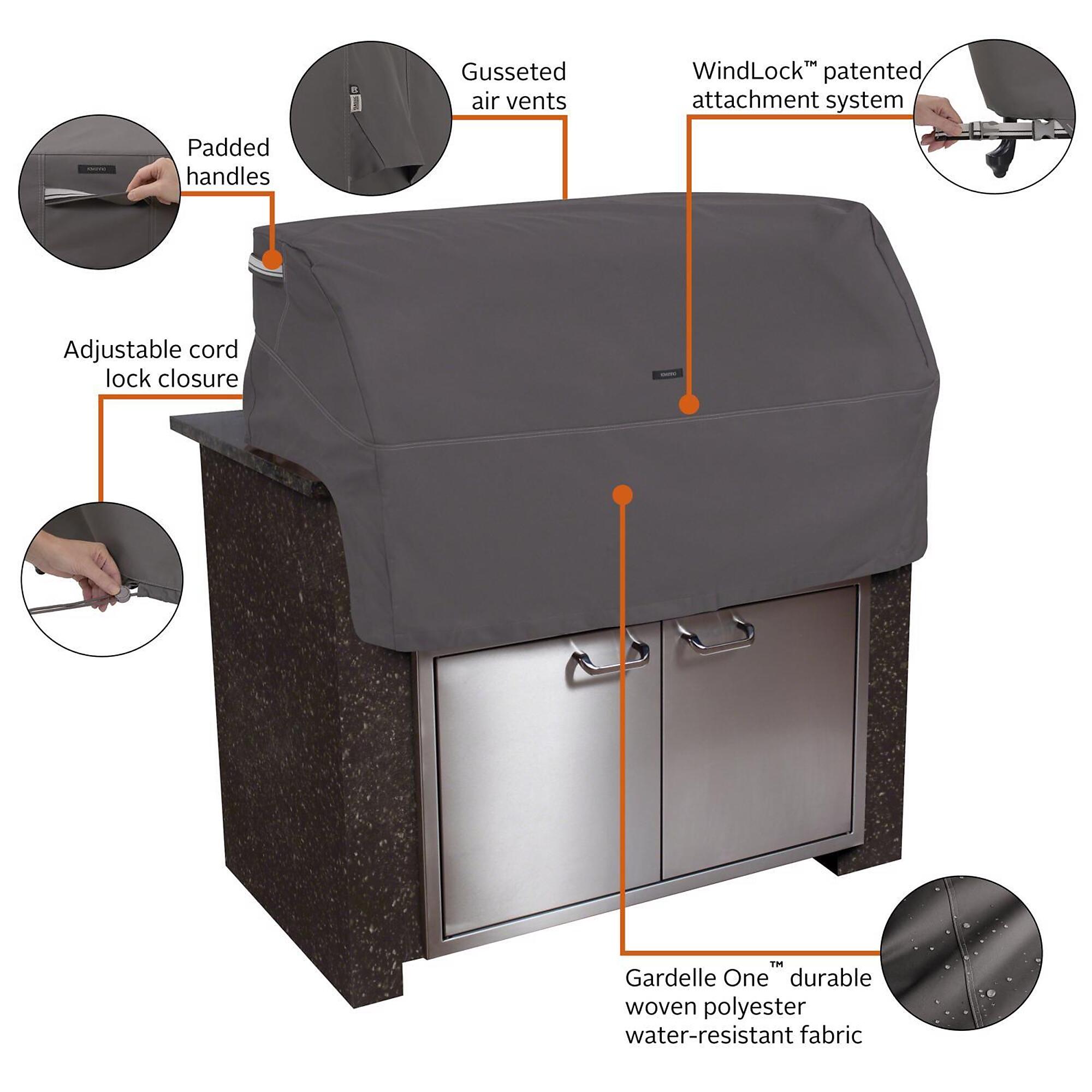 Classic Accessories Ravenna Kamado BBQ Grill Cover - Thumbnail 4