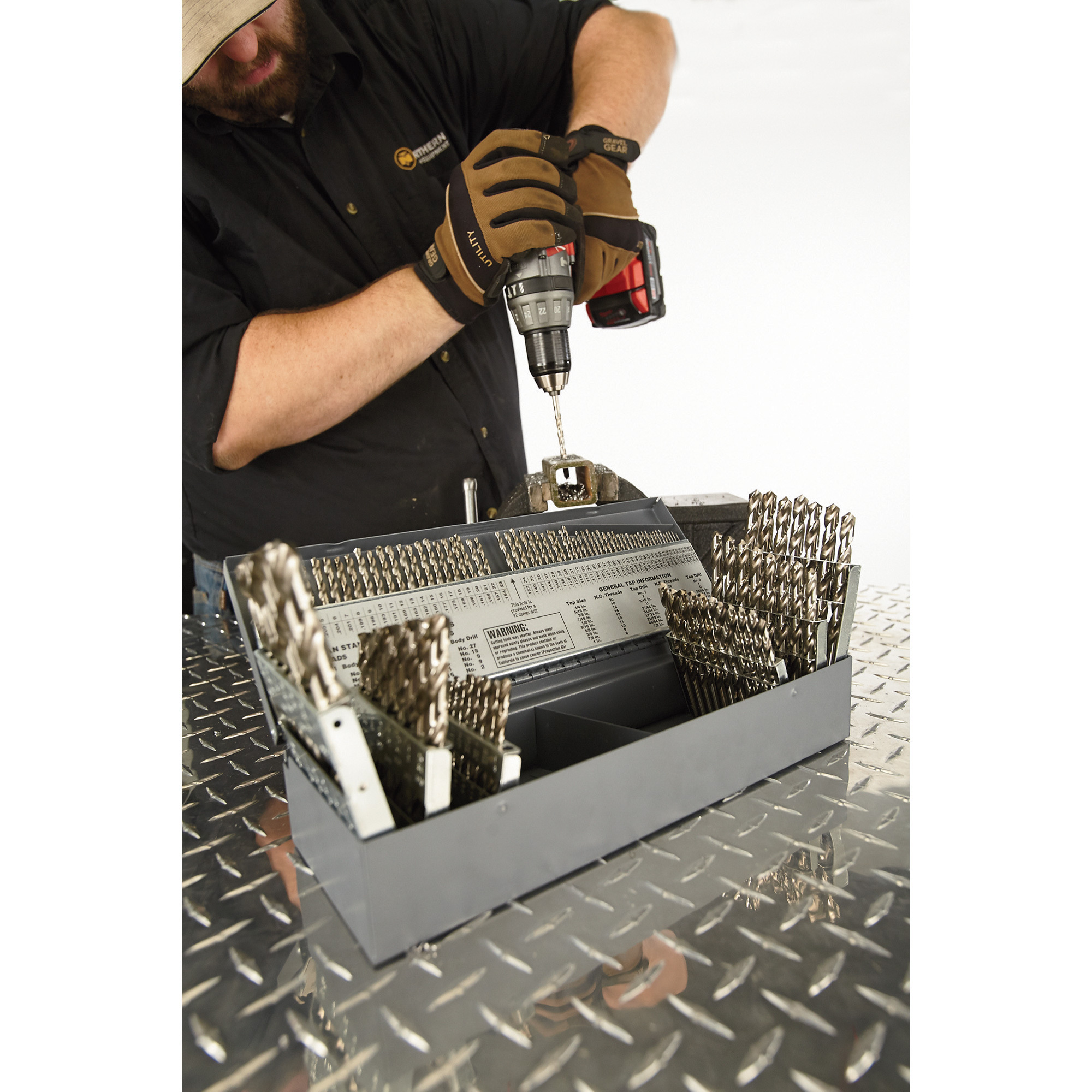 Klutch High-Speed Drill Bit Set, Northern Tool - Main Image