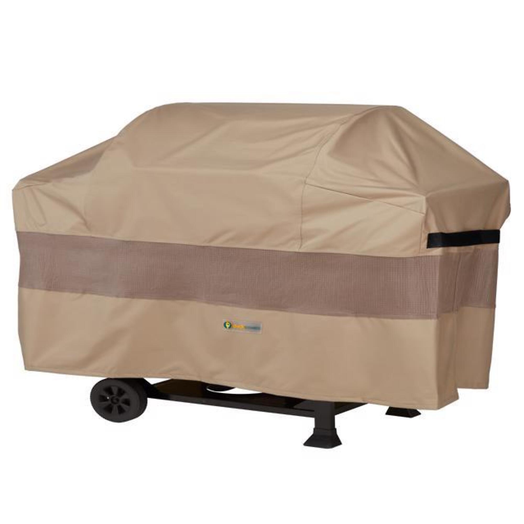 Classic Accessories Elegant 61in. Grill Cover, Tan, Polyester, Model# LBB612942