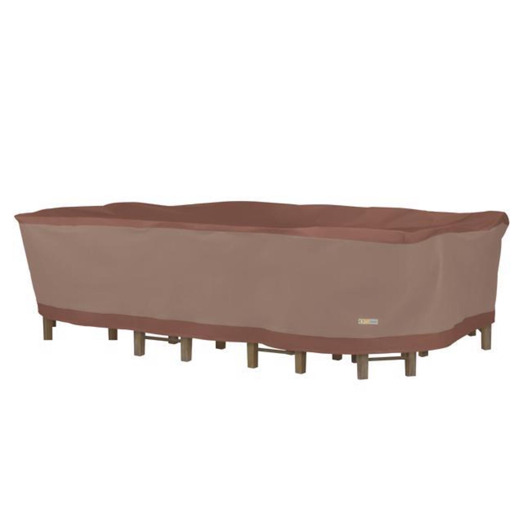 Classic Accessories 140in. Rectanglular/Oval Table and Chair Cover, Beige, Polyester, Model# UTO14080