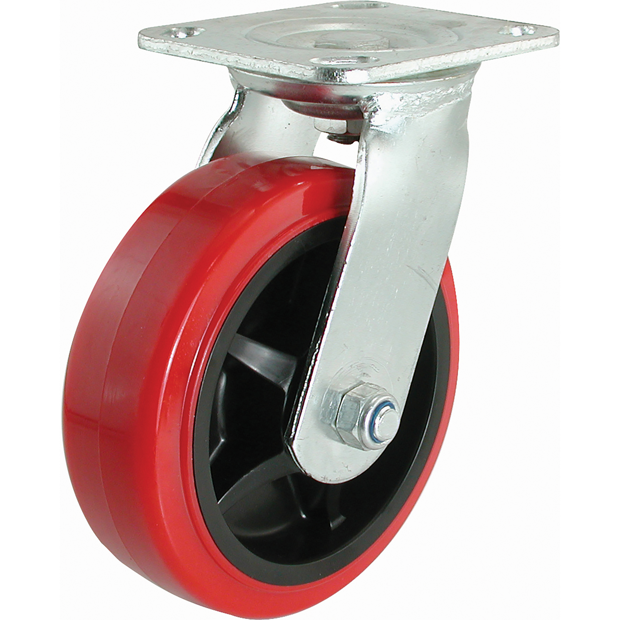 Shepherd Hardware, Casters, Wheel Diameter 6 in, Caster Type Swivel, Package (qty.) 4, Model# 9422