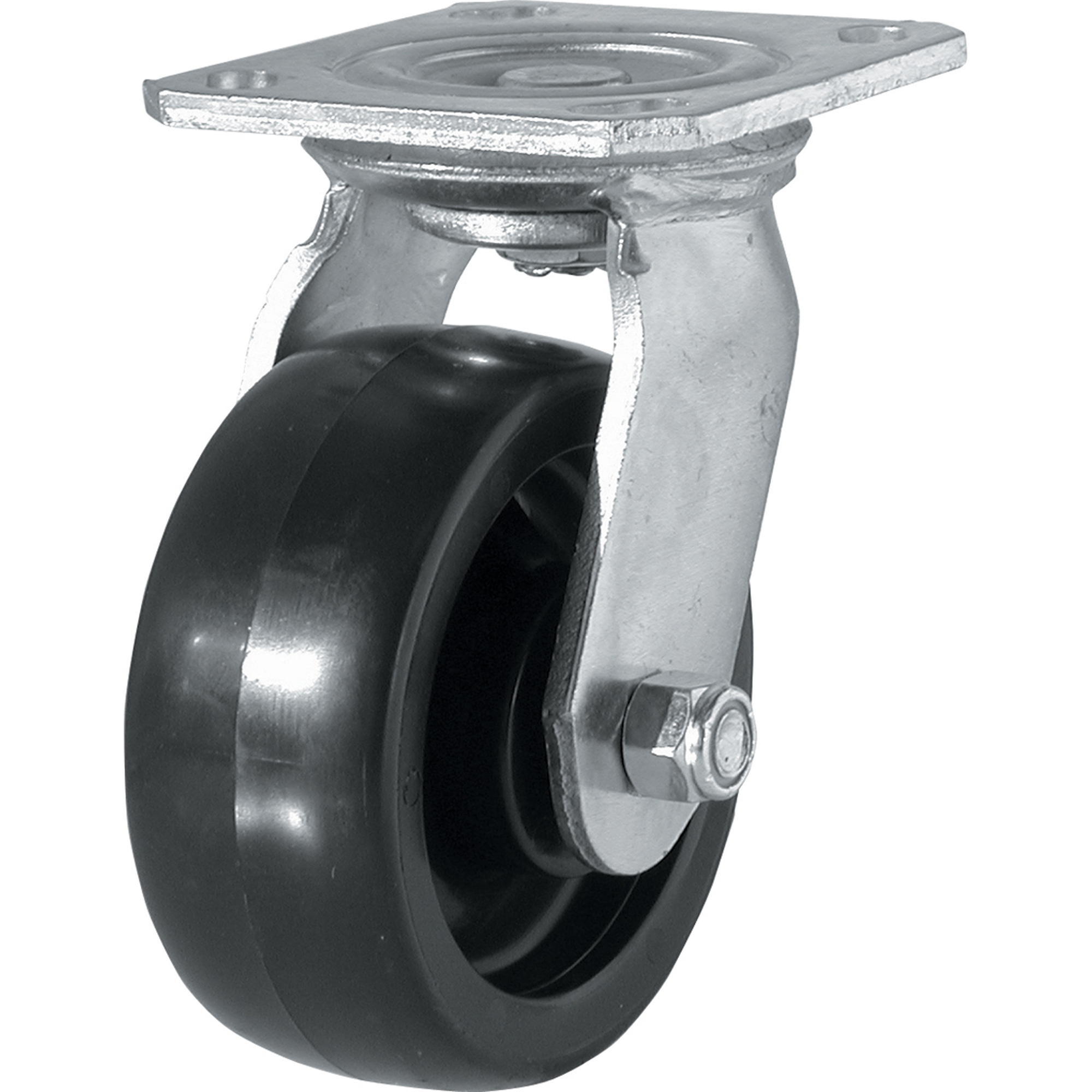 Shepherd Hardware, Casters, Wheel Diameter 5 in, Caster Type Swivel, Package (qty.) 4, Model# 9388