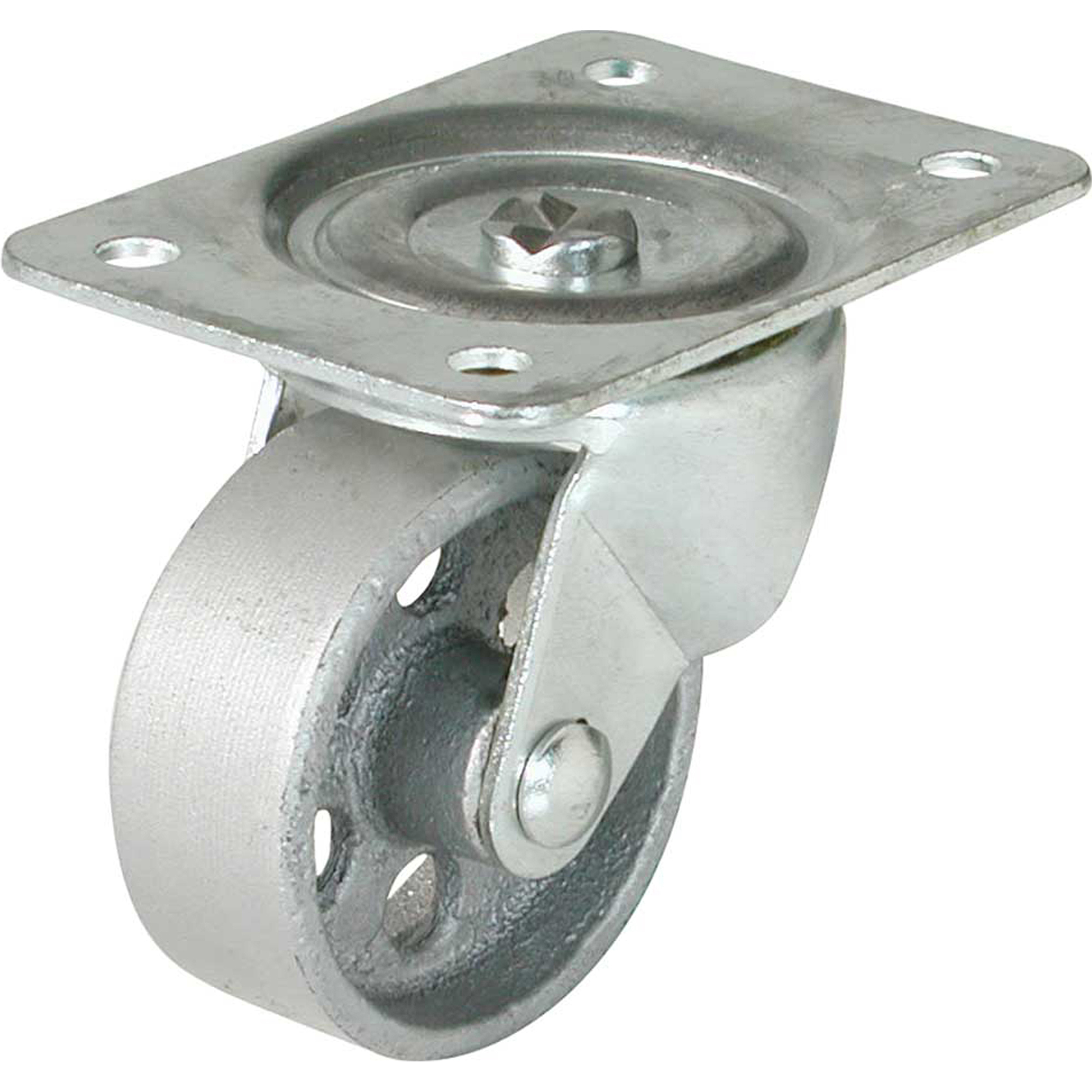 Shepherd Hardware Swivel Casters - 2.5in. Diameter, Cast Iron, 175-Lb. Capacity, 6-Pc. Set, Model# 9176