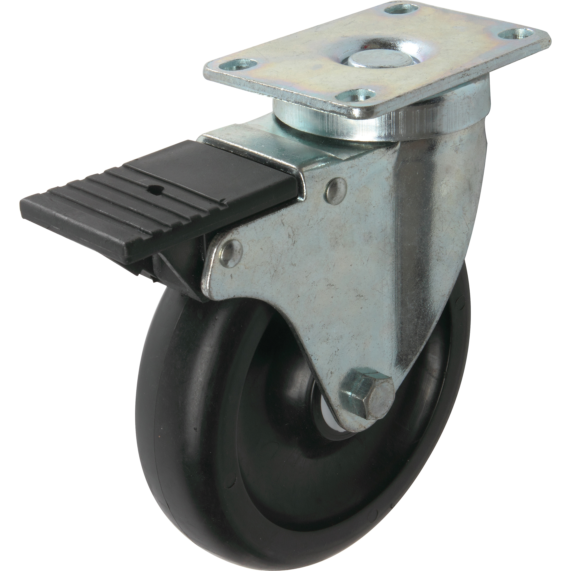 Shepherd Hardware, Casters, Wheel Diameter 5 in, Caster Type Rigid and Swivel, Package (qty.) 4, Model# 9011
