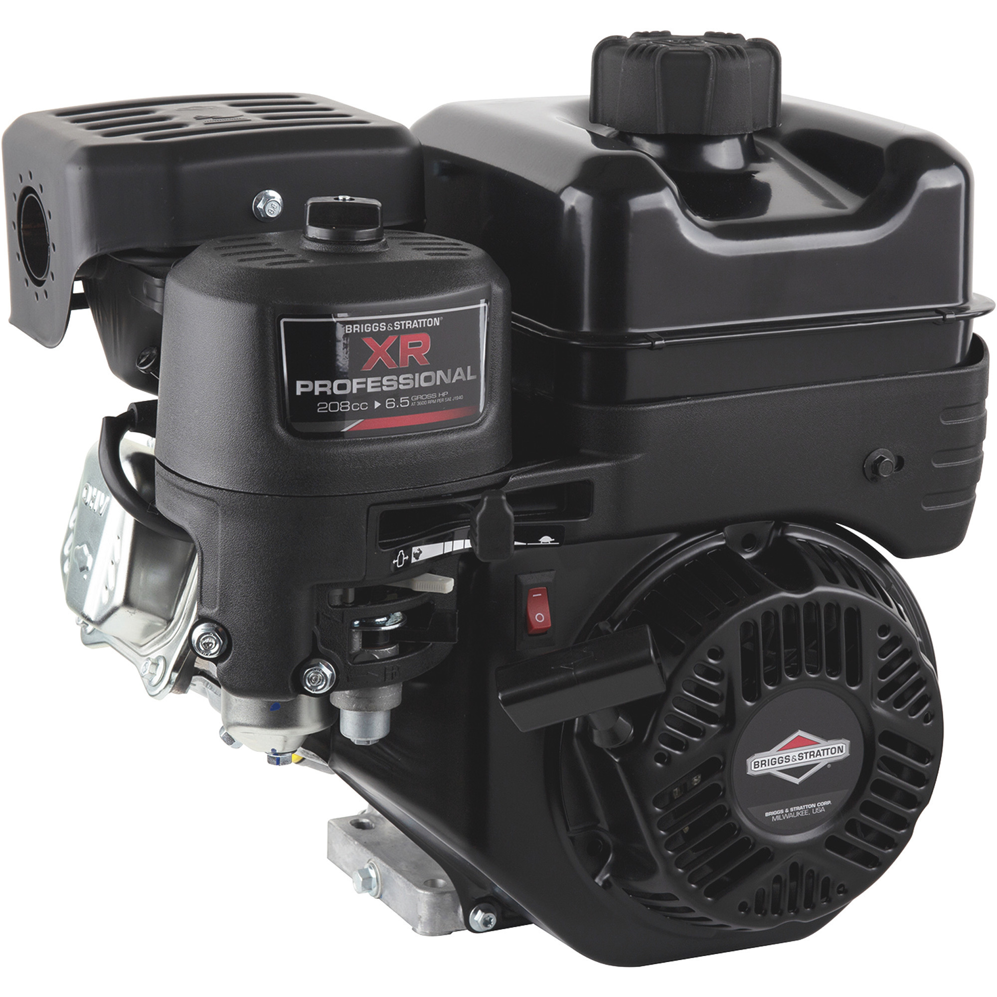 Briggs & Stratton 950 Series Horizontal OHV Engine — 208cc, 3/4in. x 2  27/64in. Shaft, Model# 130G32-0022-F1