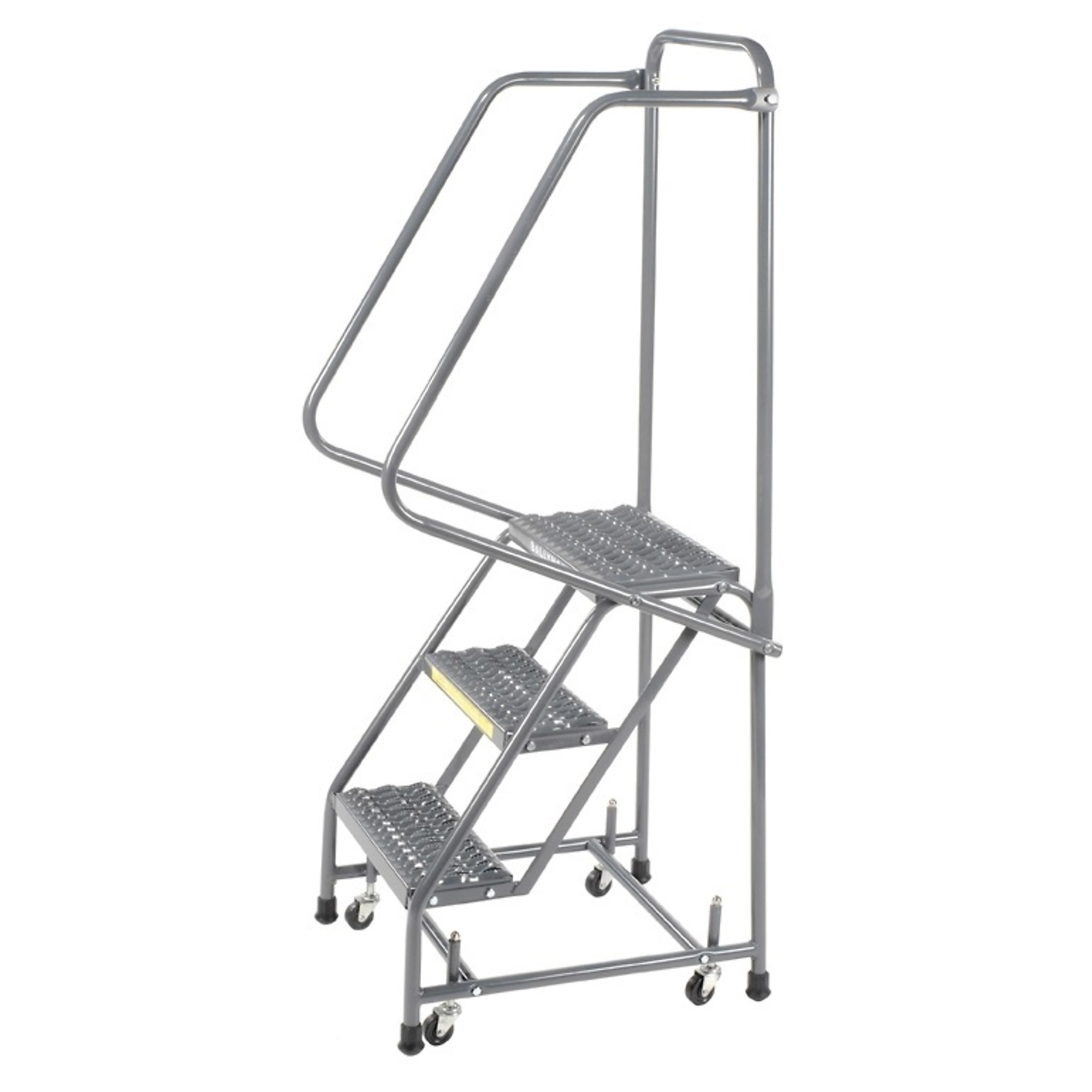 Ballymore, Rolling Ladder, Overall Height 58.5 in, Steps 3 Material Steel, Model# H318P
