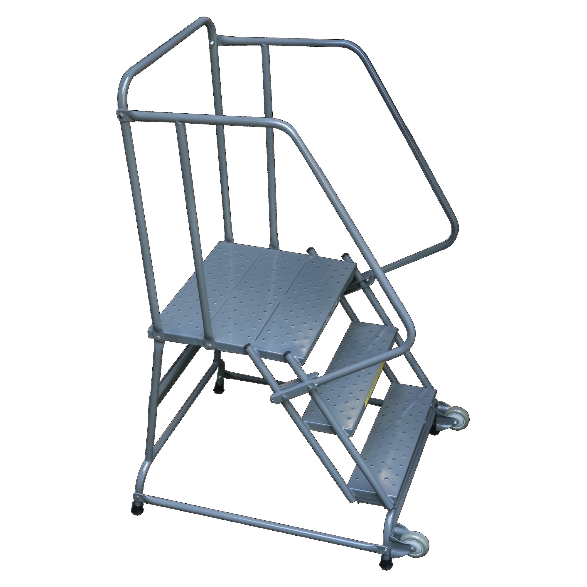 Ballymore, Rolling Ladder, Overall Height 63 in, Steps 3 Material Steel, Model# TR-3-P