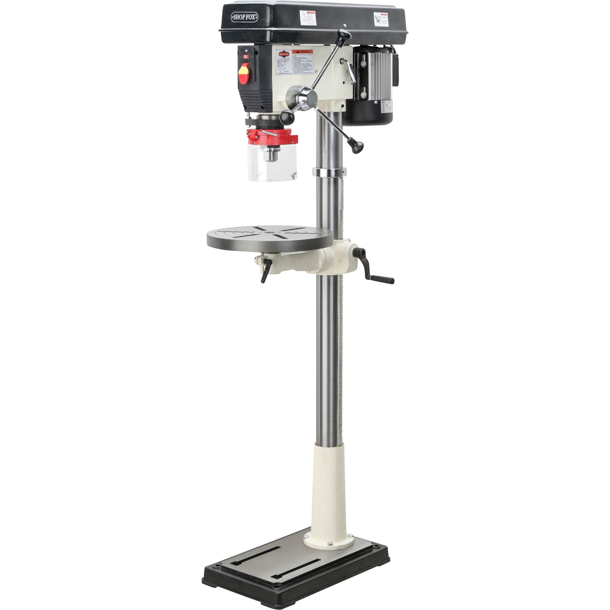 SHOP FOX Floor Drill Press, 17in., 1 HP, 110V, Model# W1680