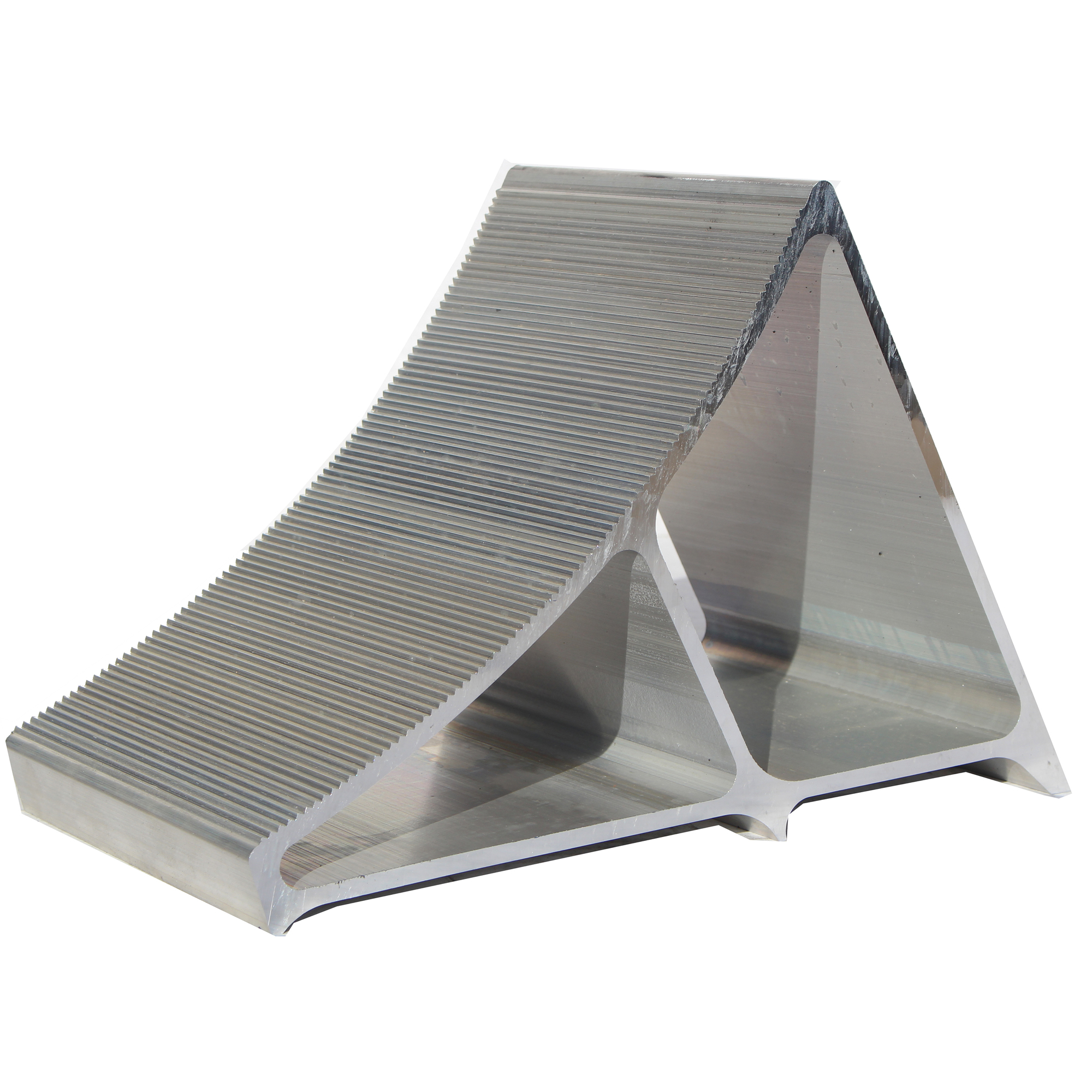 Durable Corporation, Extruded Aluminum Wheel Chock, Working Width 11.625 in, Included (qty.) 1, Model# WCSC-8B