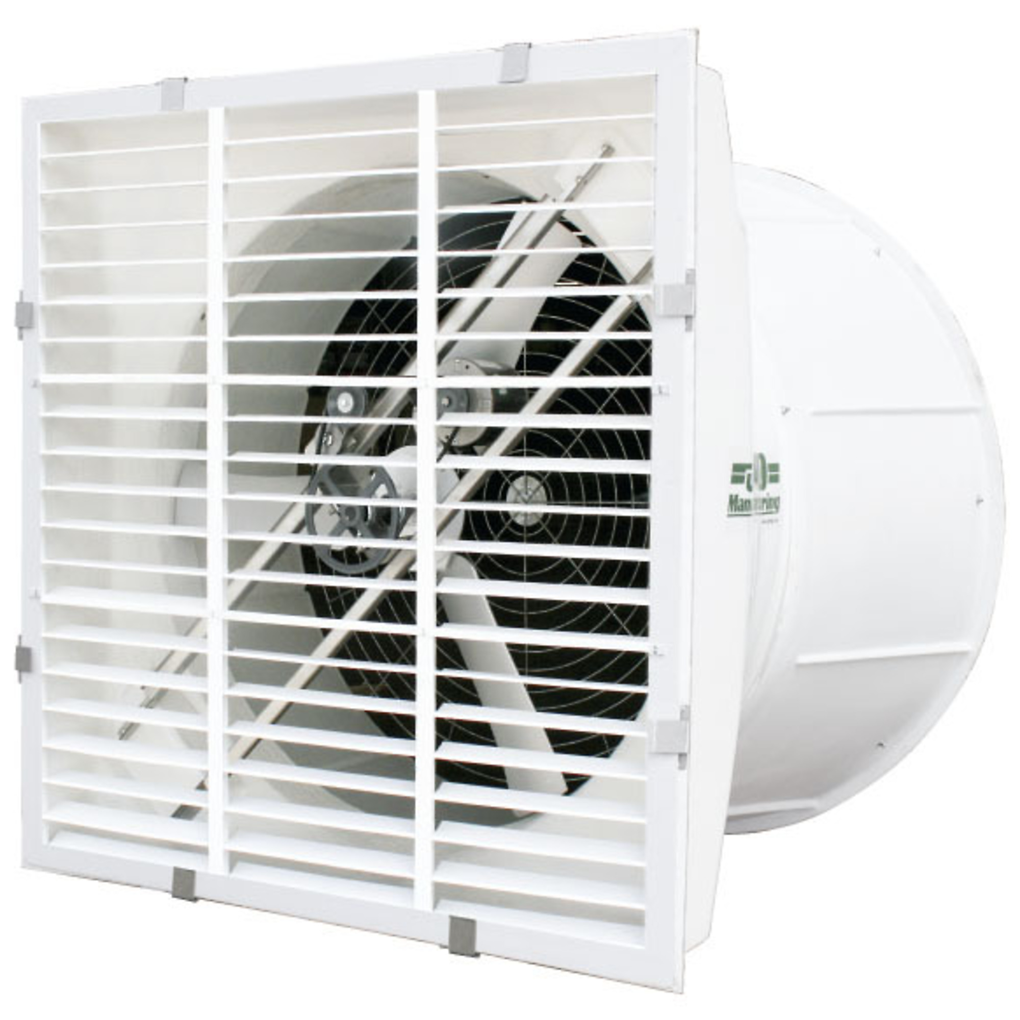 J&D Mfg., Exhaust Fan, Drive Type Belt, Fan Diameter 55 in, Air Delivery 30058 cfm, Model# VSP55A3C23