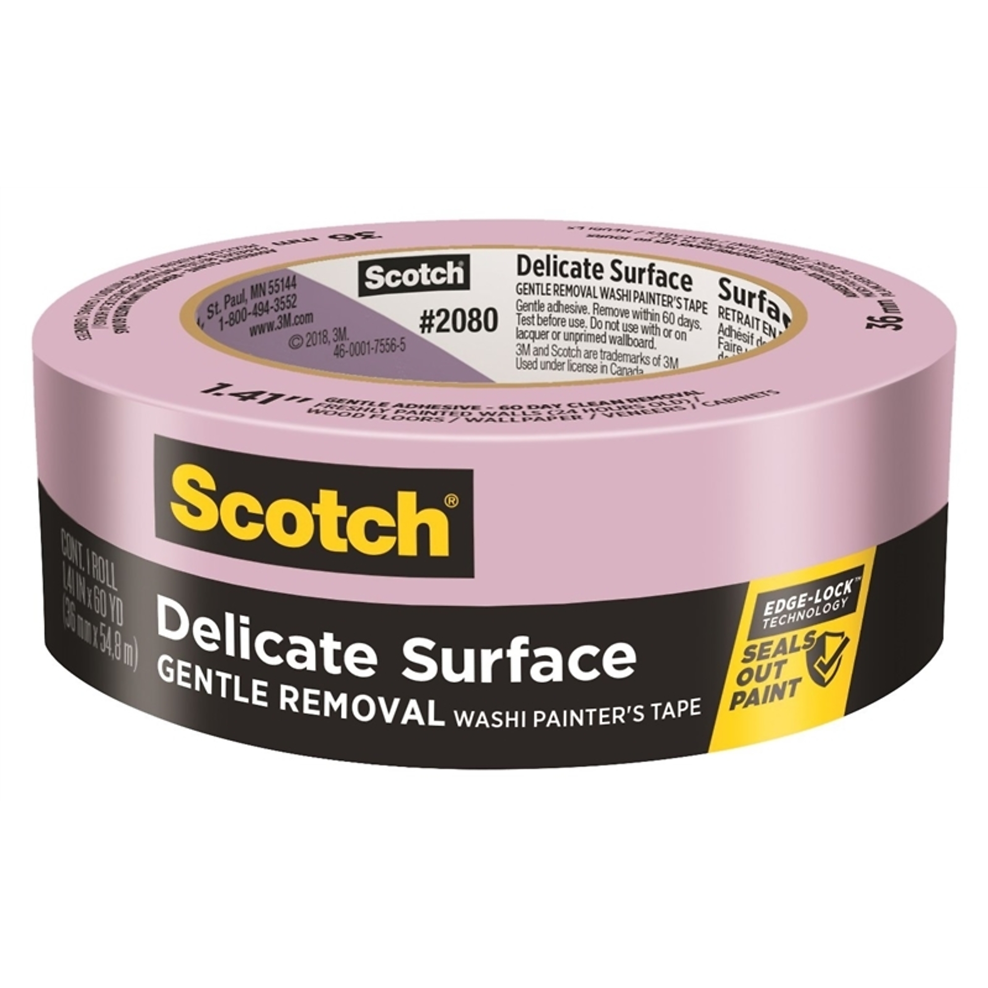 Scotch Blue Painters Tape Advanced Multi Surface 3 Core 1 x 60 Yd
