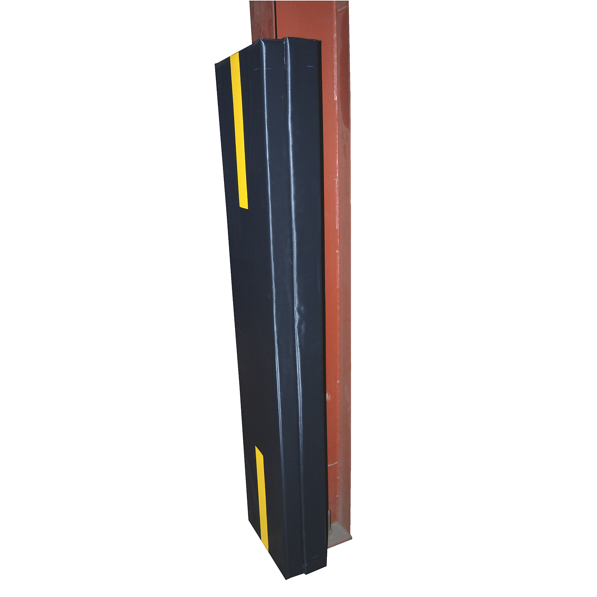 Vestil Vinyl Column Protective Pad I-Beam 6 Ft. x 10 In. Black