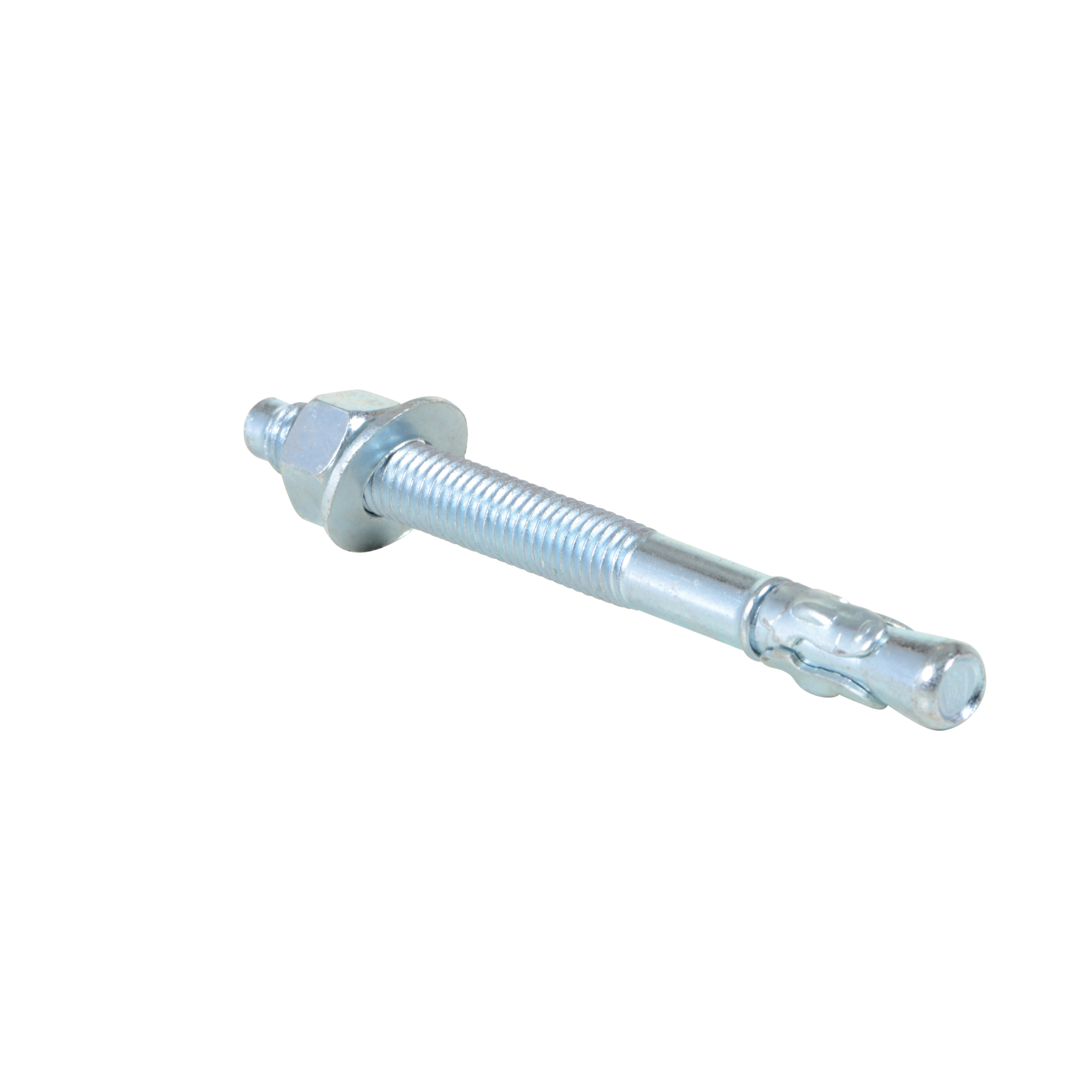 Vestil Steel Concrete Anchor Bolts - 0.5in. x 5in., Zinc Plated, Model# AS-125