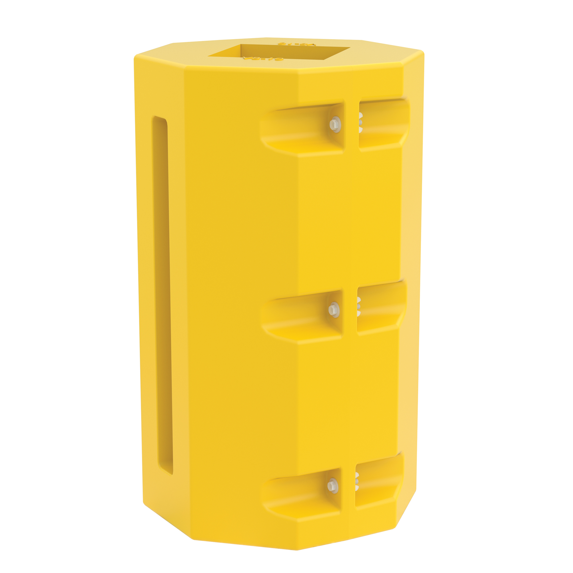 Vestil UV-Protected Column Protector - 10in. Square, 42in. Height, Polyethylene, Model# VB-10