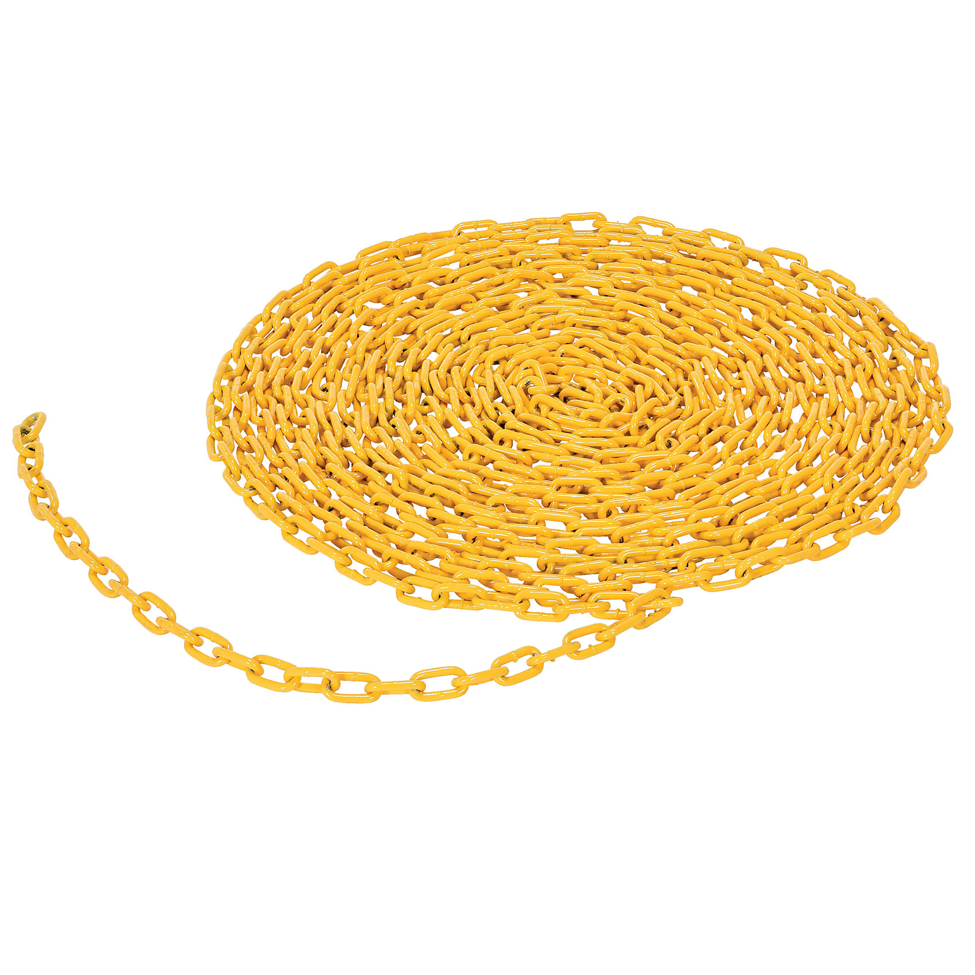 Vestil 3/16 CHAIN POWDER COAT, Height 1, Material Type Steel, Primary