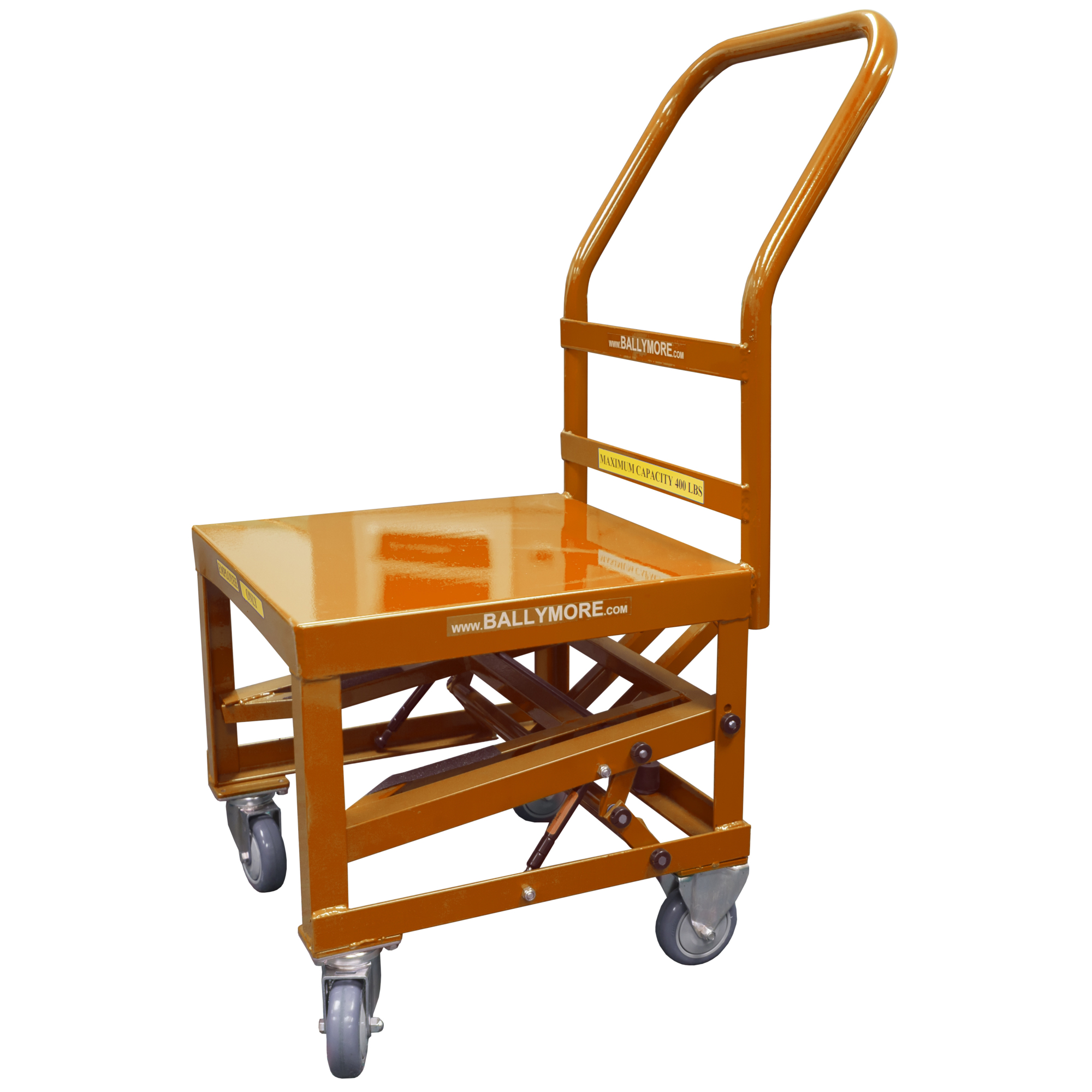 Ballymore, Heavy Duty Paint Cart, Total Capacity 400 lb, Shelves (qty.) 1, Model# BPCRT-O
