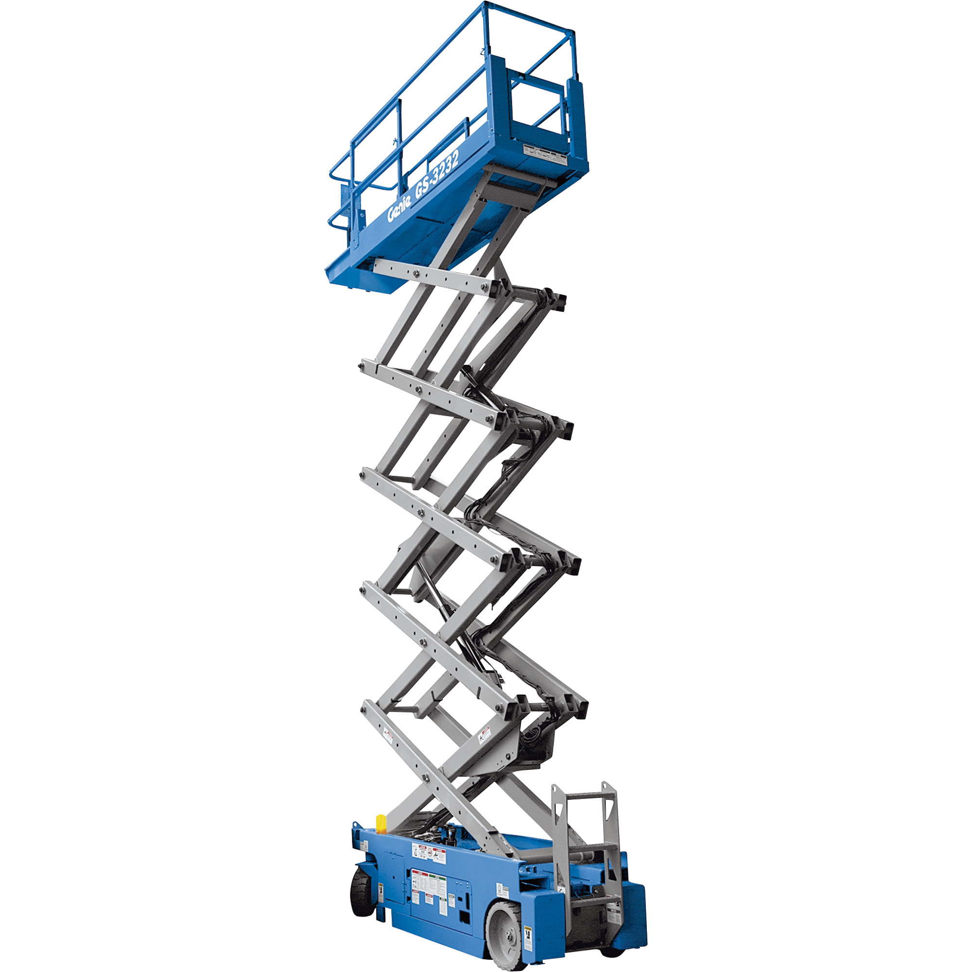 Genie Self-Propelled Scissor Lift Aerial Work Platform, 32ft. Lift, 500-Lb. Capacity, Model# GS-3232