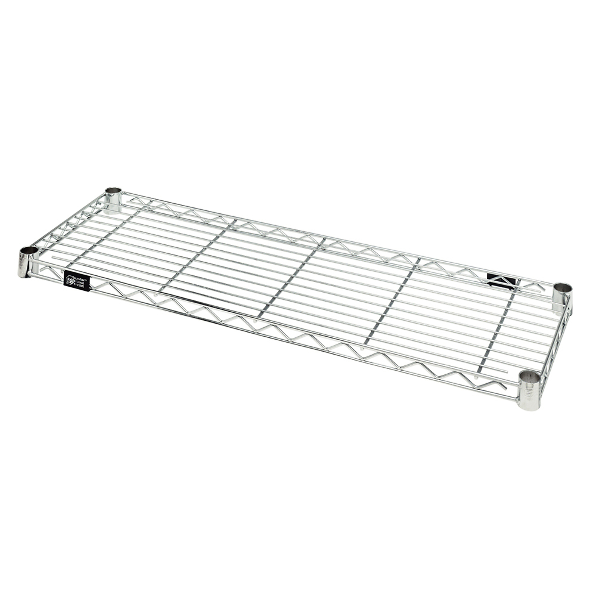 Quantum Chrome Shelf, Width 12, Depth 30, Material Chrome, Model#