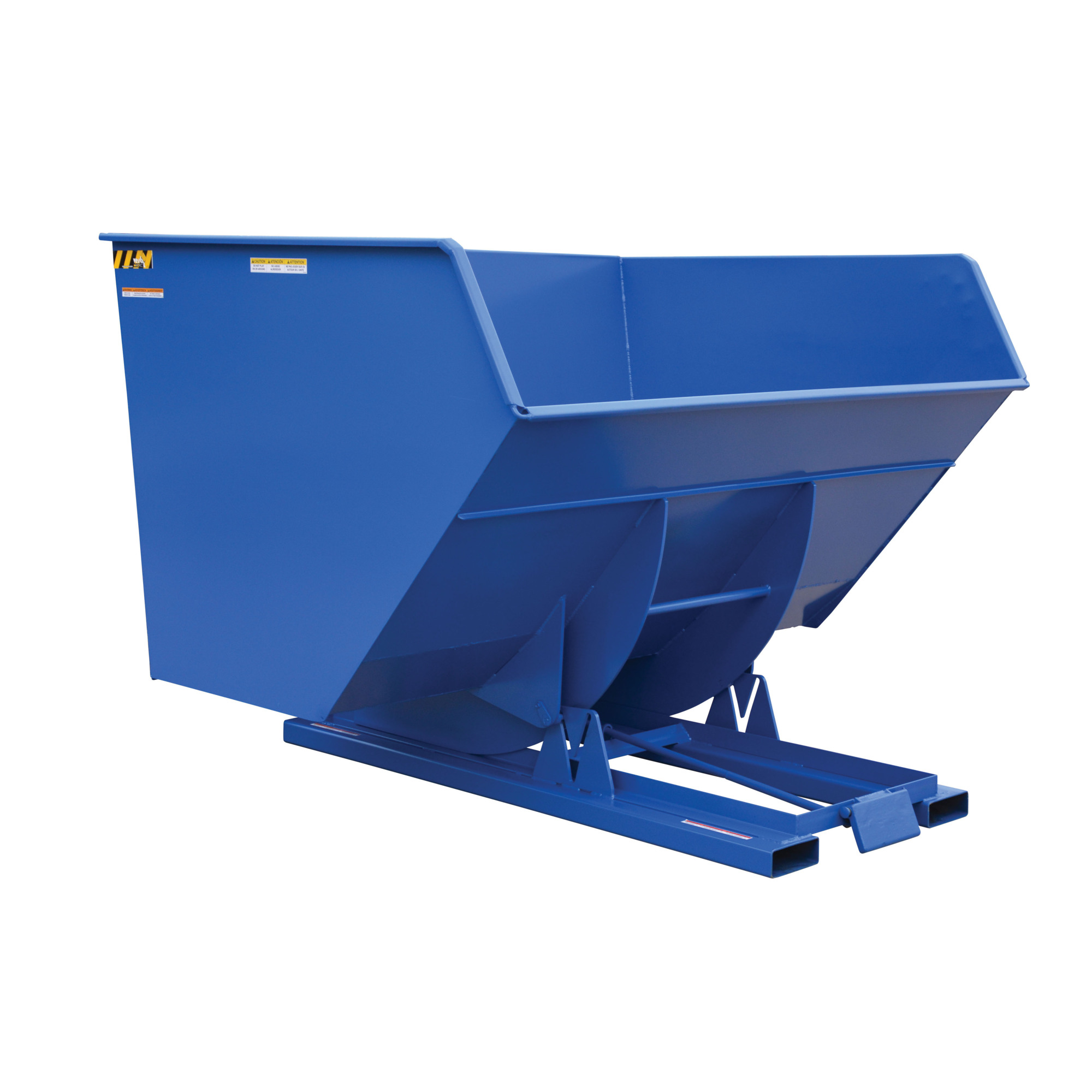 Vestil Self-Dumping Hopper - 6000-Lb. Capacity, Blue, Model# D-500-HD