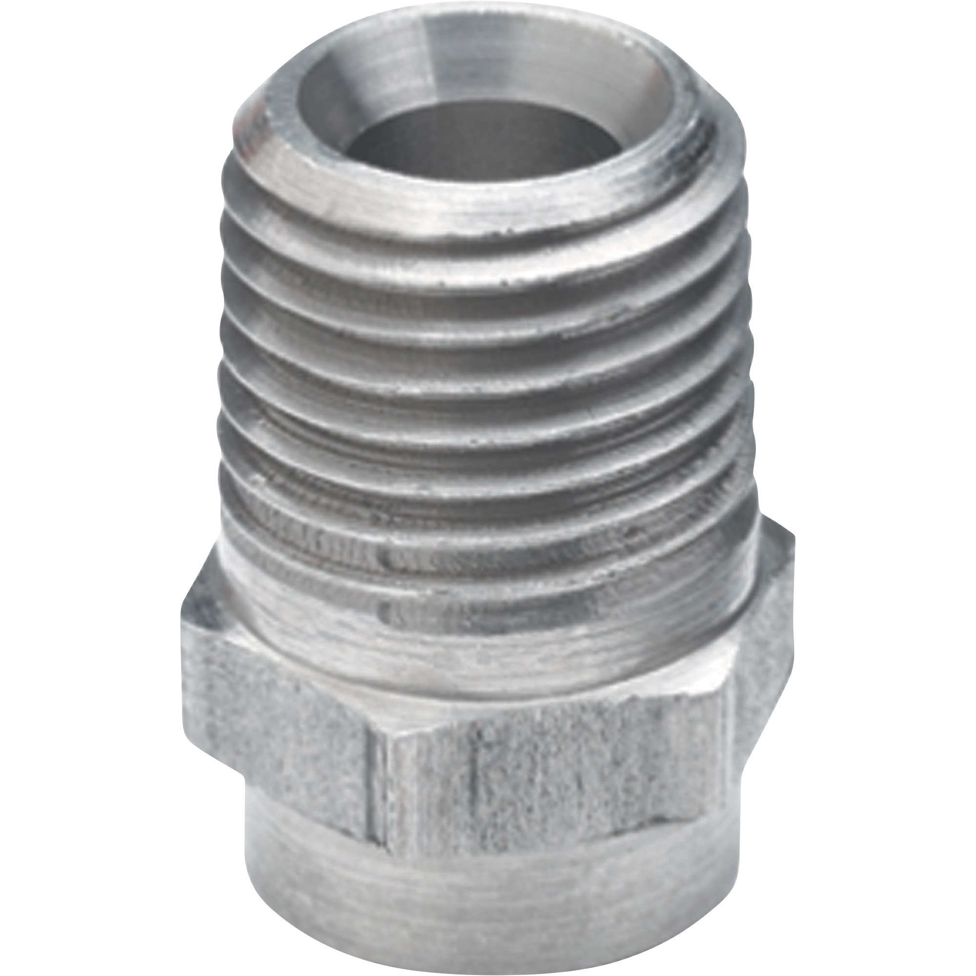 NorthStar Pressure Washer Spray Nozzle, 1/4in. NPT-M, Size 4.5, 25° Spray, SS