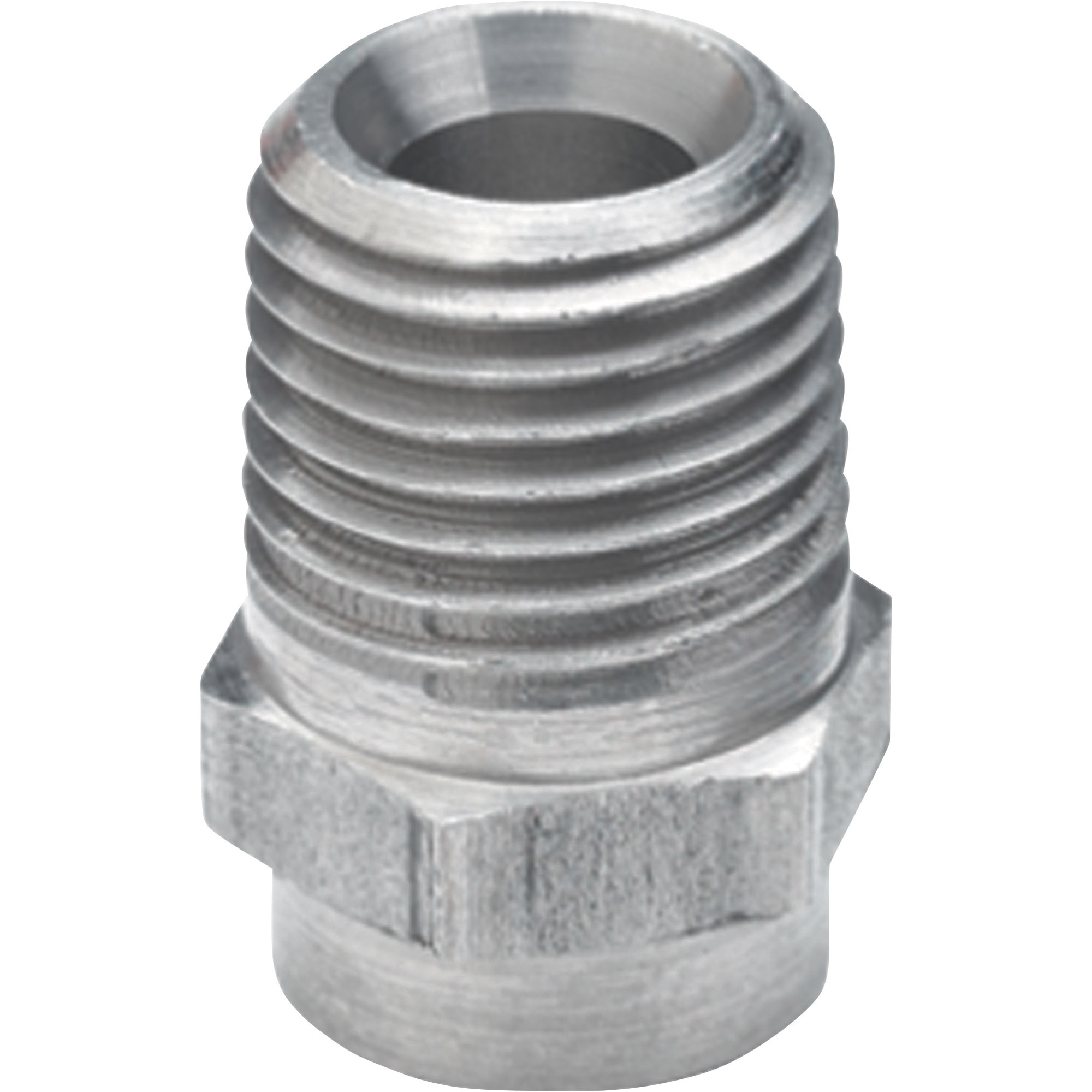 NorthStar Pressure Washer Spray Nozzle, 1/4in. NPT-M, Size 5.5, 40° Spray, SS