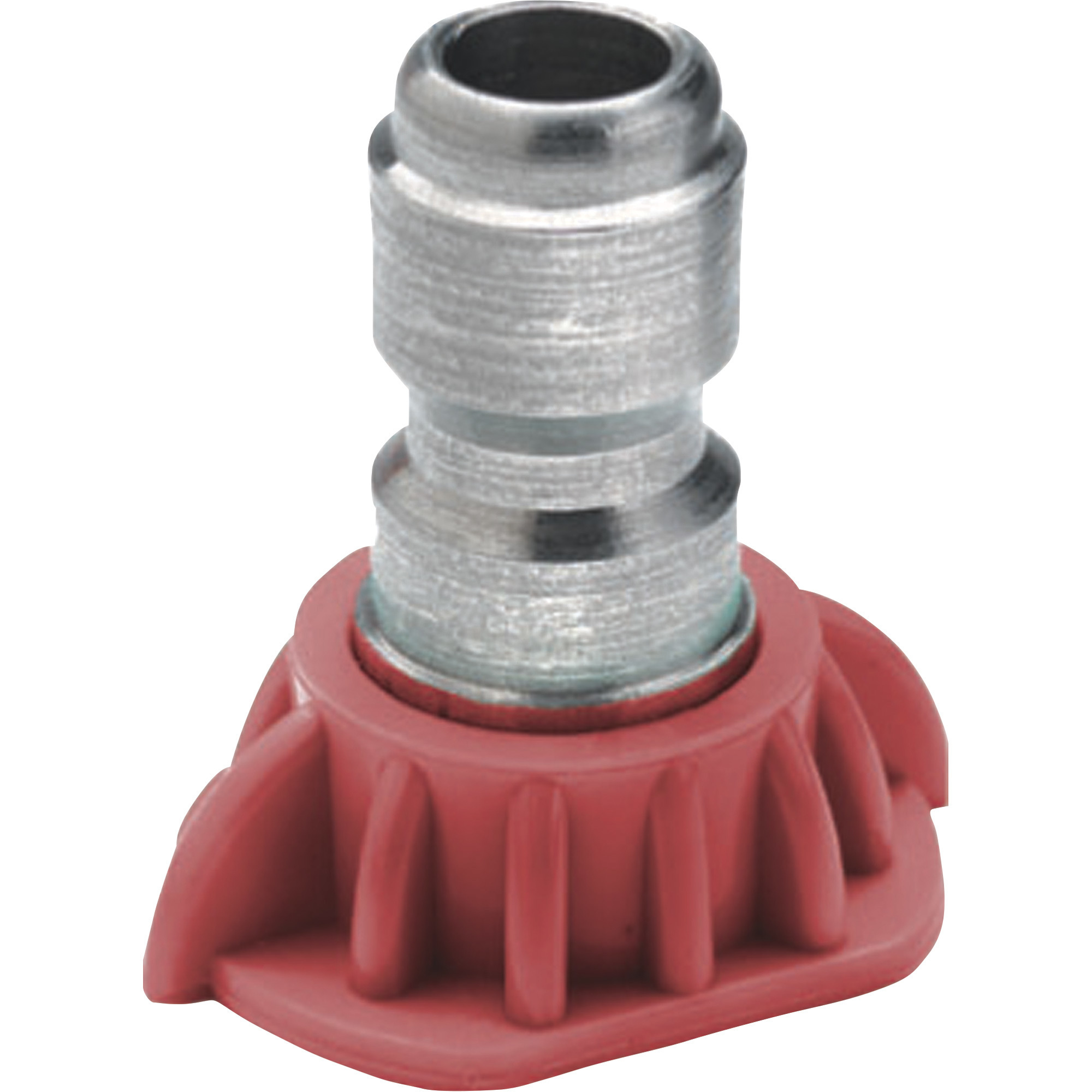 NorthStar 1/4in. Pressure Washer Quick-Couple Spray Nozzle, Size 2.0, 0° Spray, SS