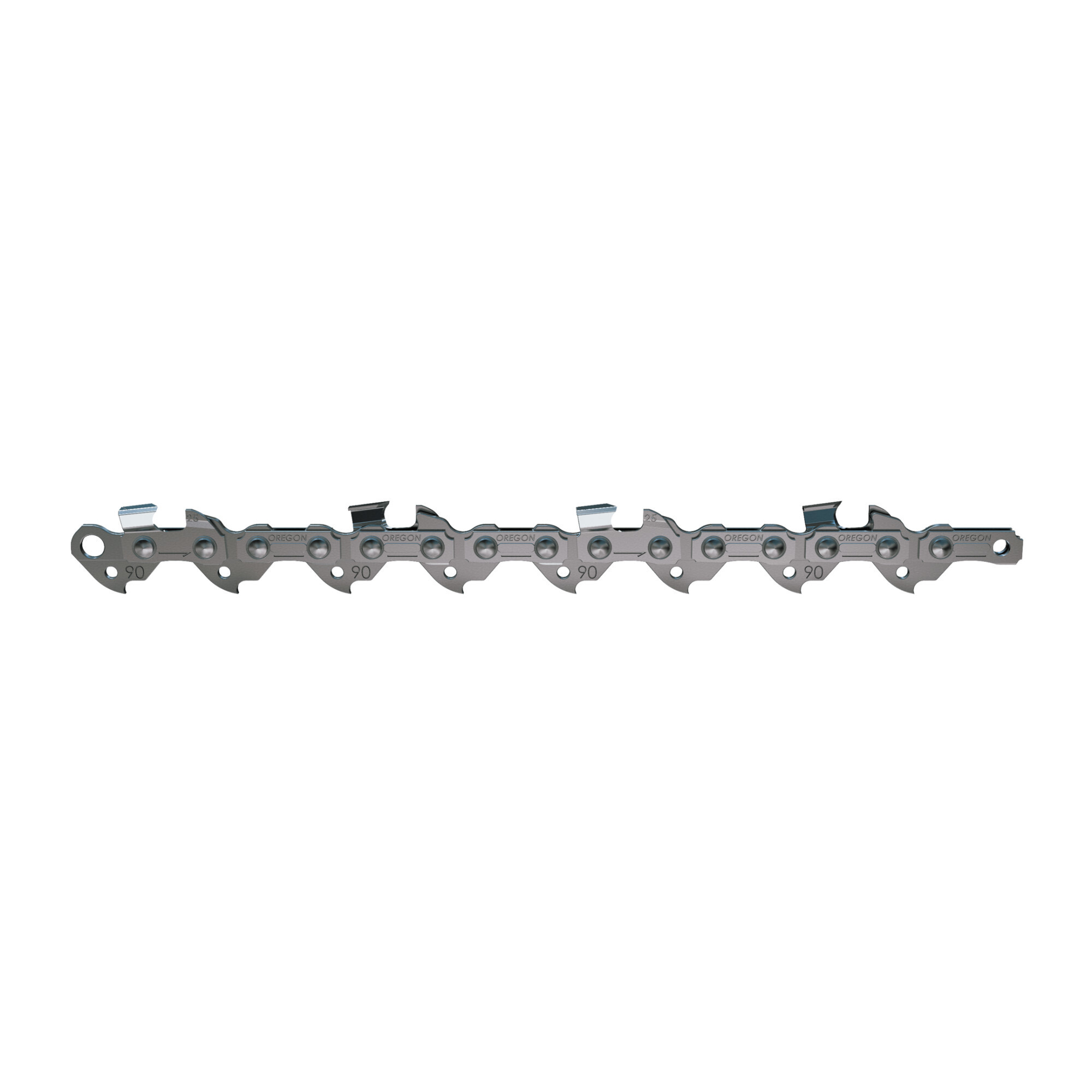 Oregon, AdvanceCut Chainsaw Chain, Bar Length 1 in, Chain Pitch 3/8 in, Model# 90PX040G