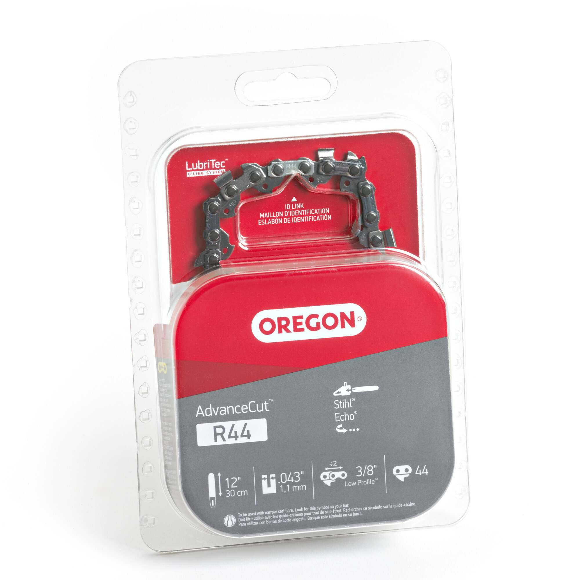 Oregon AdvanceCut Chainsaw Chain, Bar Length 12 in, Chain Pitch 3/8 in ...