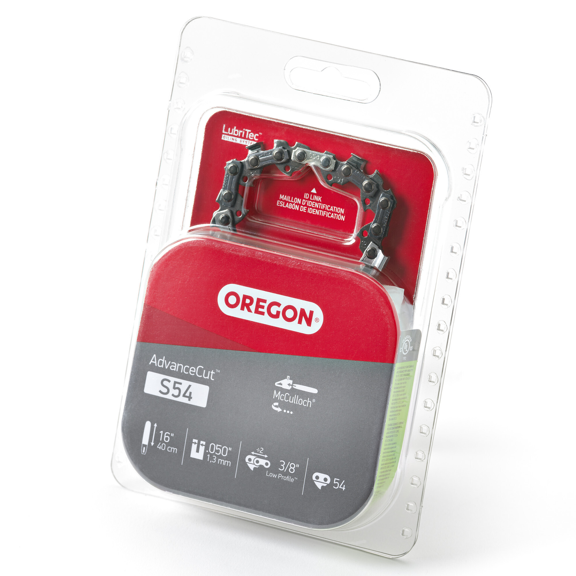 Oregon ControlCut Chainsaw Chain, Bar Length 16 in, Chain Pitch 3/8 in ...