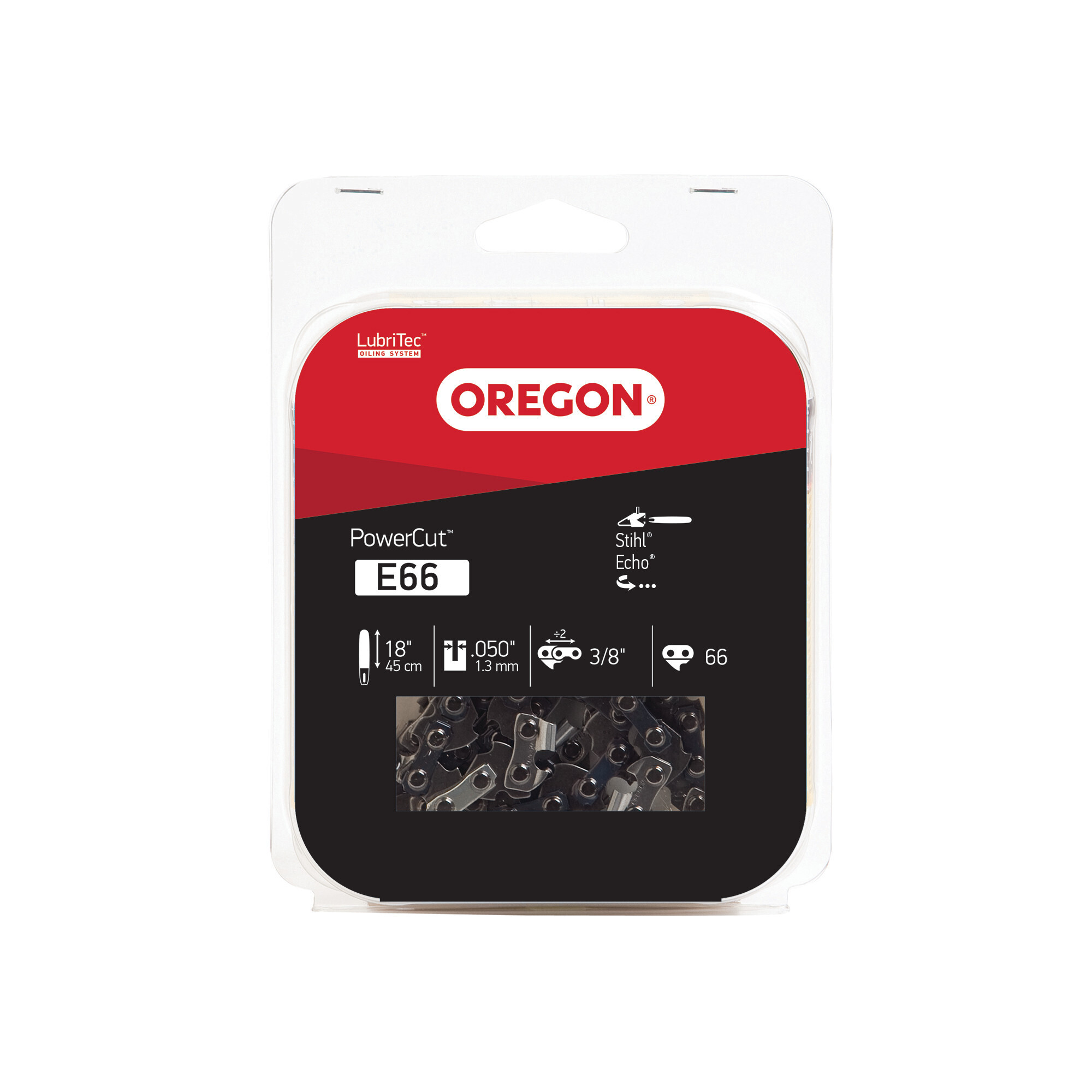 Oregon PowerCut Chainsaw Chain, Bar Length 18 in, Chain Pitch 0.325 in ...
