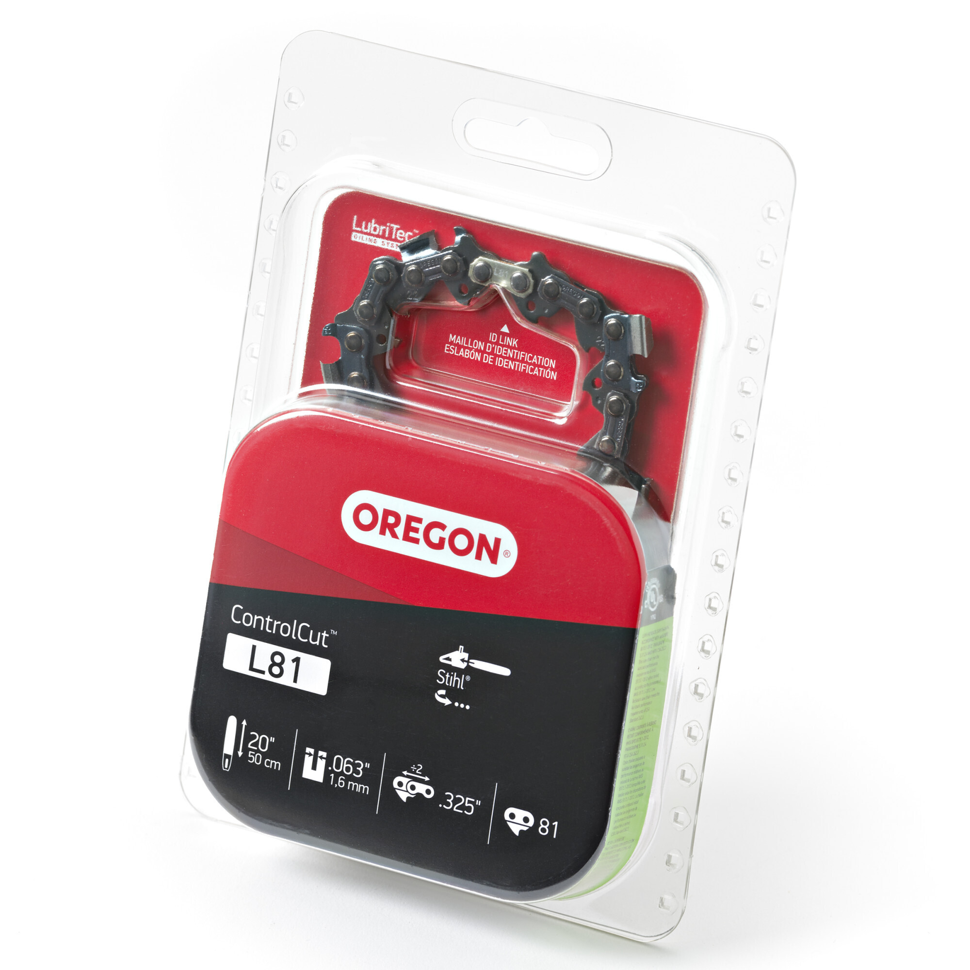 Oregon ControlCut Chainsaw Chain, Bar Length 2 in, Chain Pitch 0.325 in ...