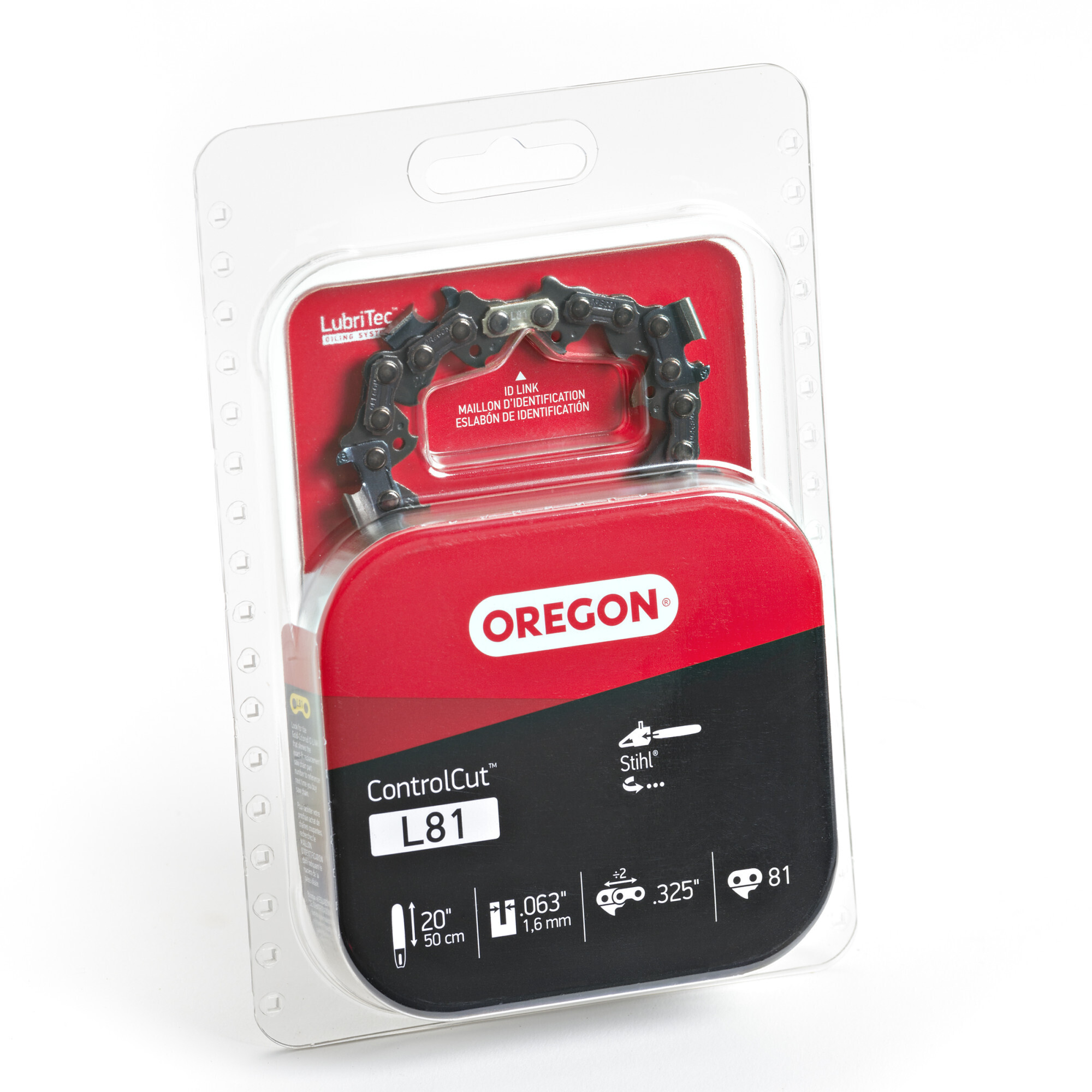 Oregon ControlCut Chainsaw Chain, Bar Length 2 in, Chain Pitch 0.325 in ...
