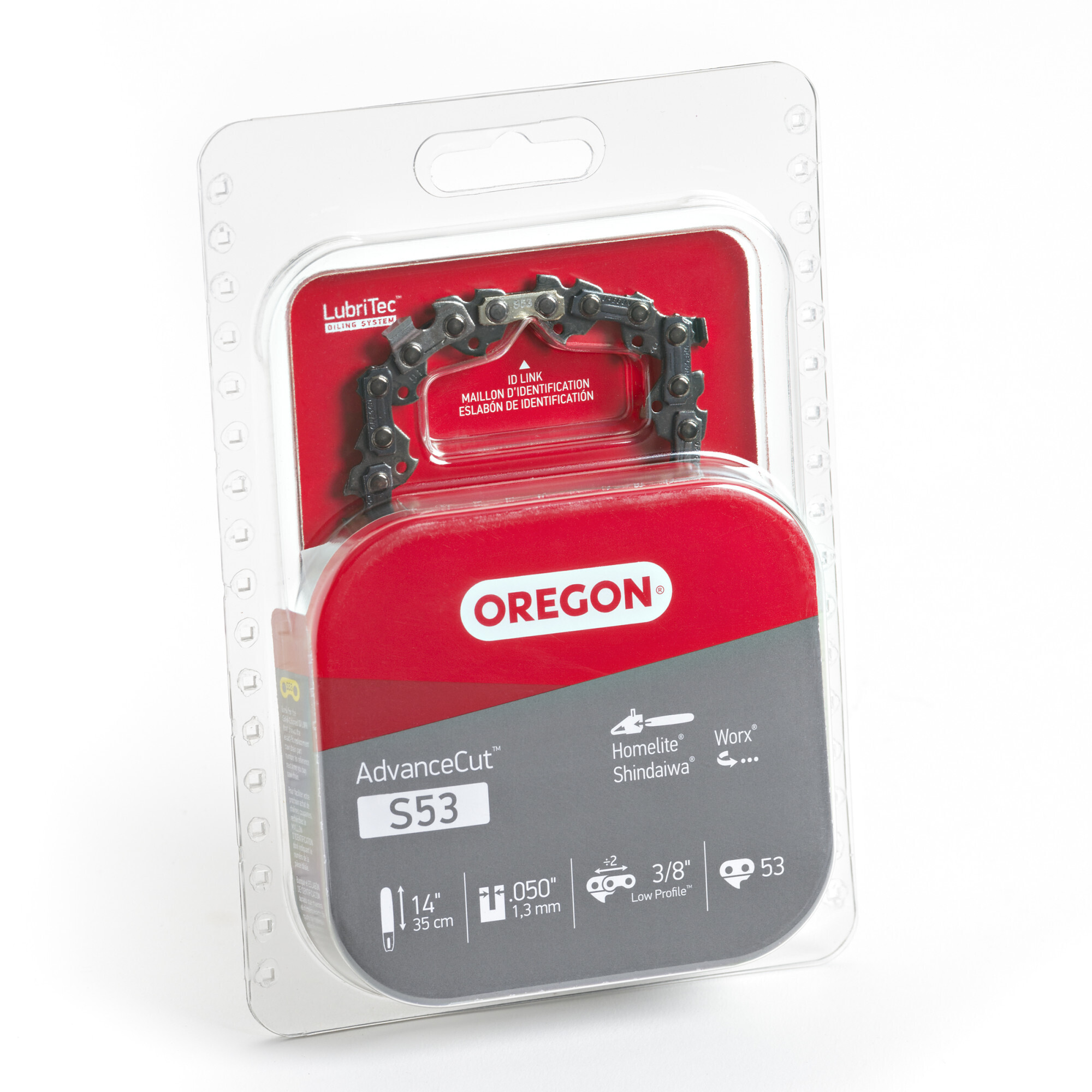 Oregon ControlCut Chainsaw Chain, Bar Length 14 in, Chain Pitch 3/8 in ...