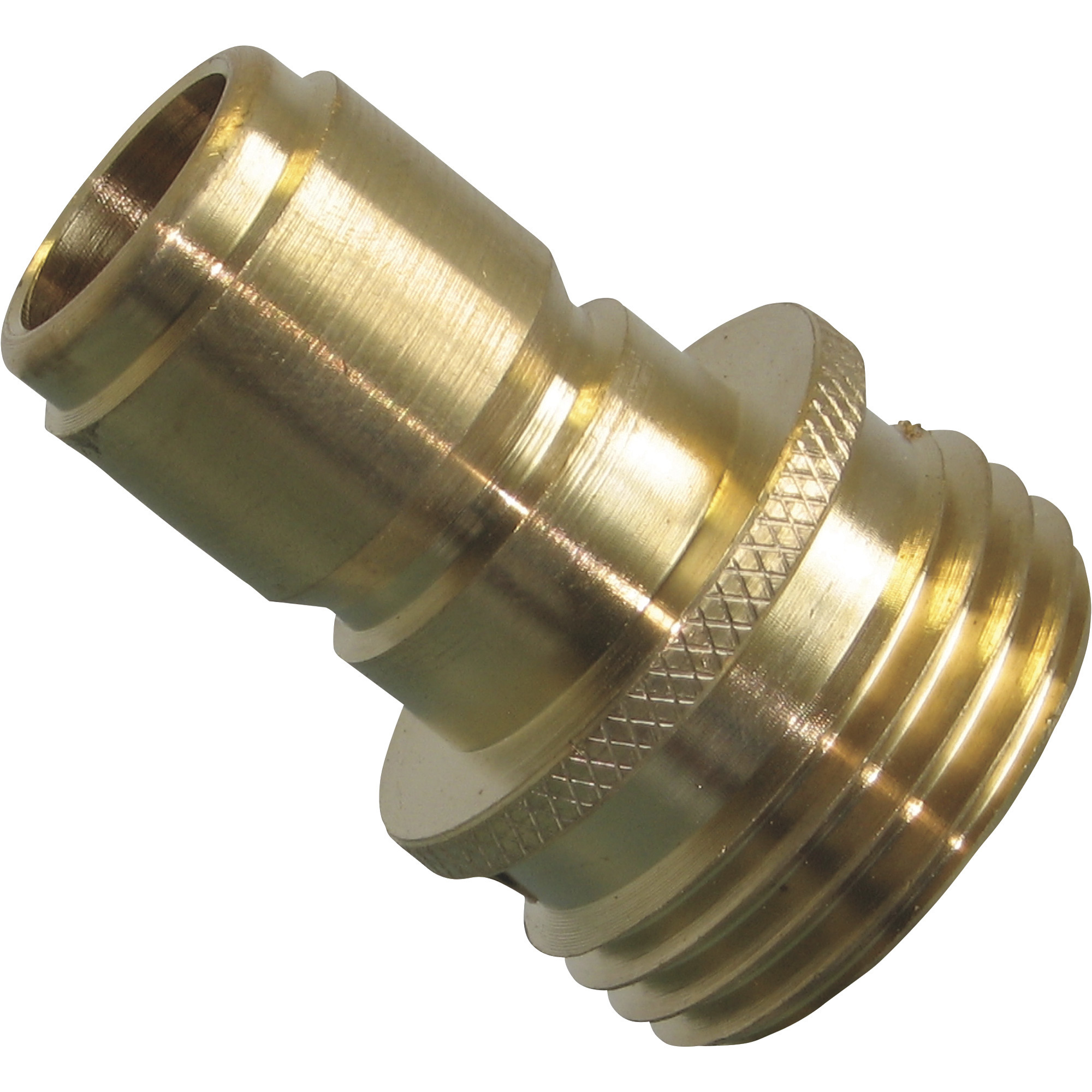 NorthStar Garden Hose Quick Coupler, 200 PSI, 3/4in. Thread, Male