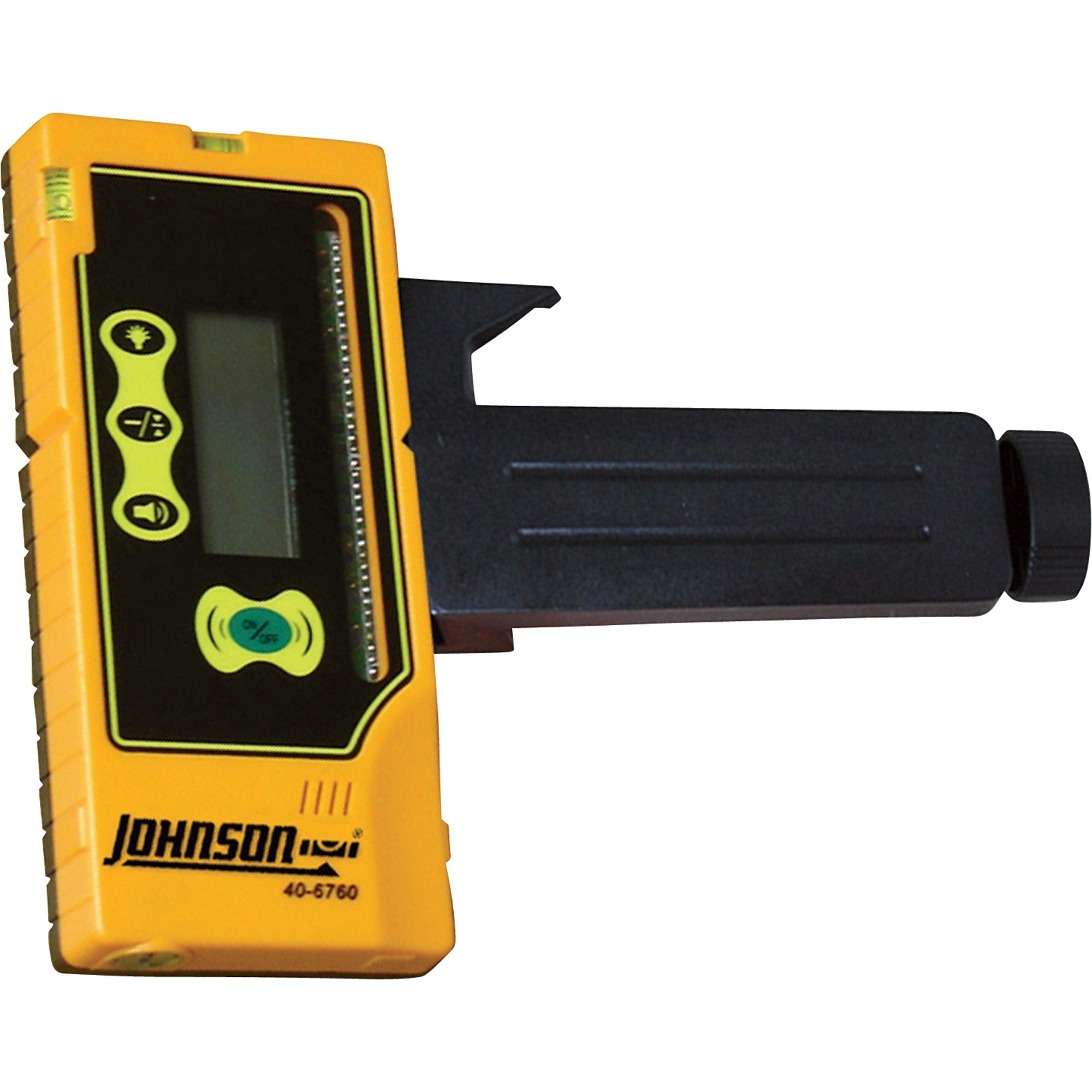 Johnson Level & Tool OneSided Laser Detector with Clamp for Green Beam