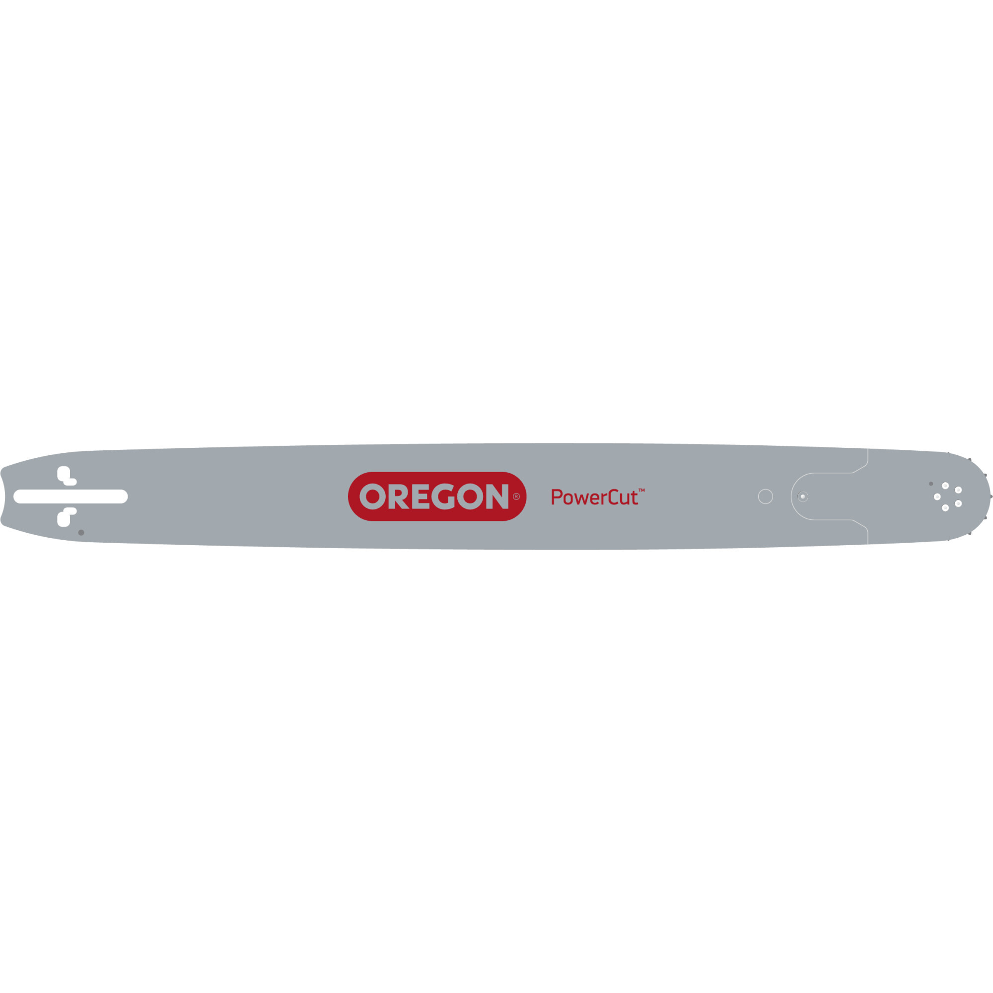 Oregon, PowerCut Chainsaw Guide Bar, Bar Length 24 in, Chain Pitch 3/8 in, Model# 240RNDD196