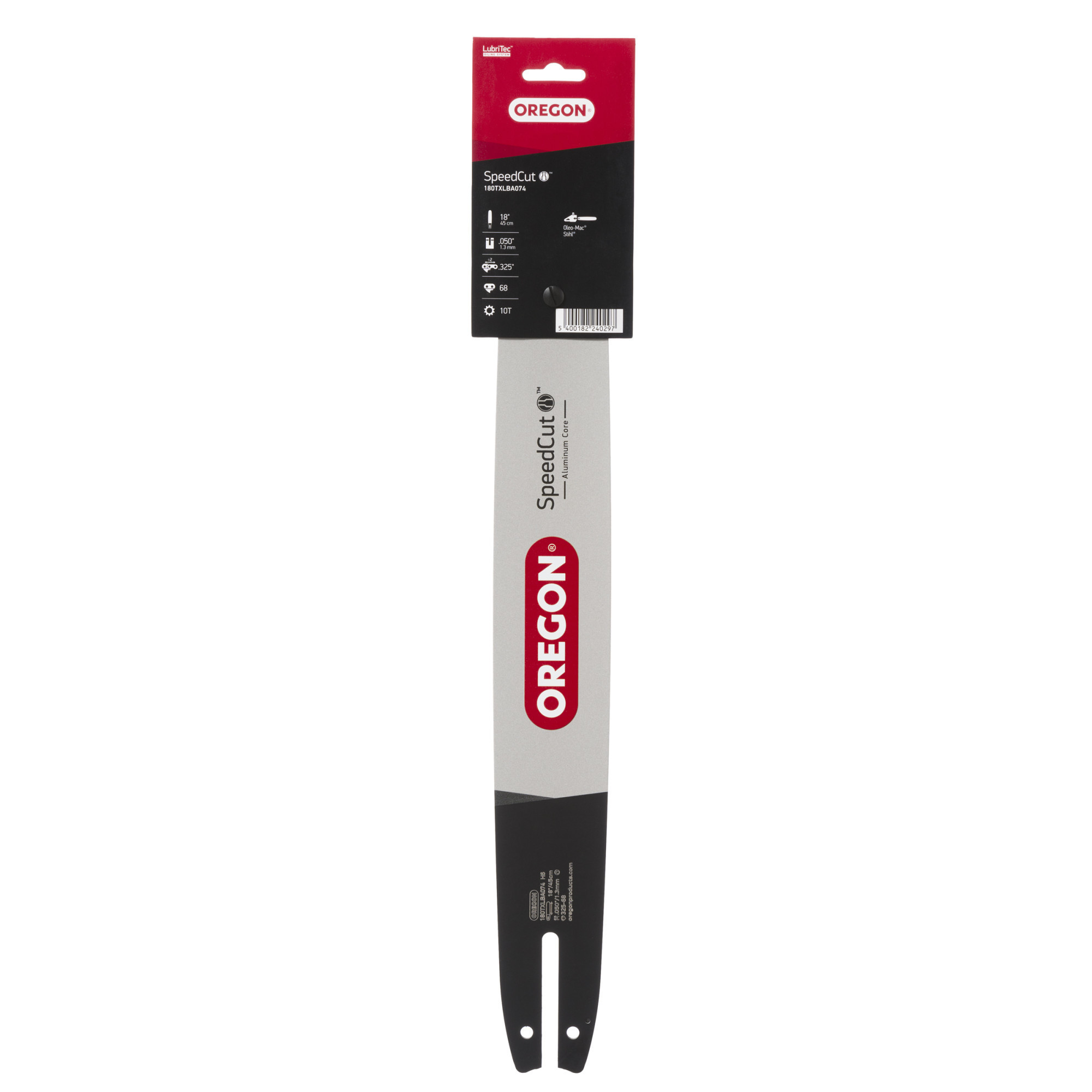 Oregon, SpeedCut Chainsaw Guide Bar, Bar Length 18 in, Chain Pitch 0. ...