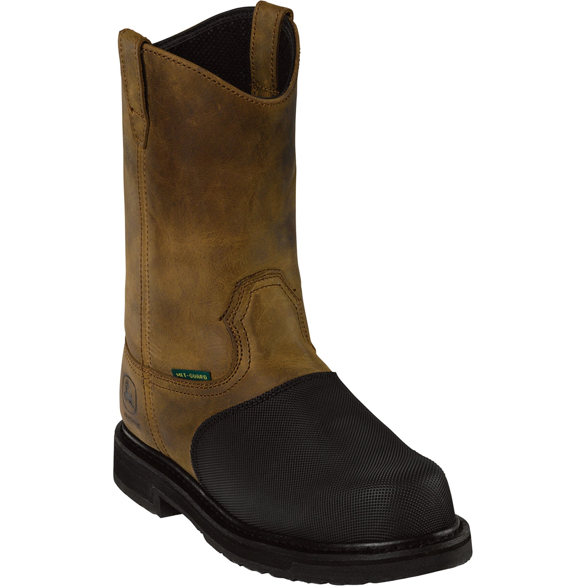 John Deere Flame-Resistant Steel Toe Met Guard Wellington Boot ...