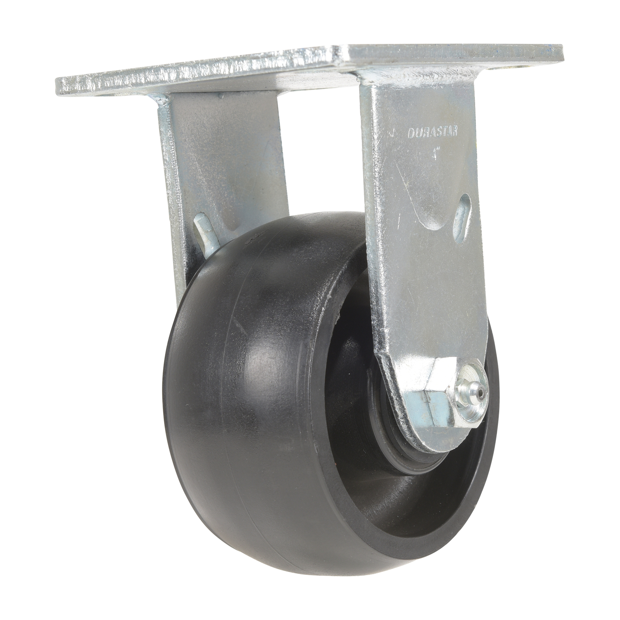Vestil Glass Filled Nylon Rigid Caster 4 In. Diameter x 2 In. Width 800 Lb. Capacity Black