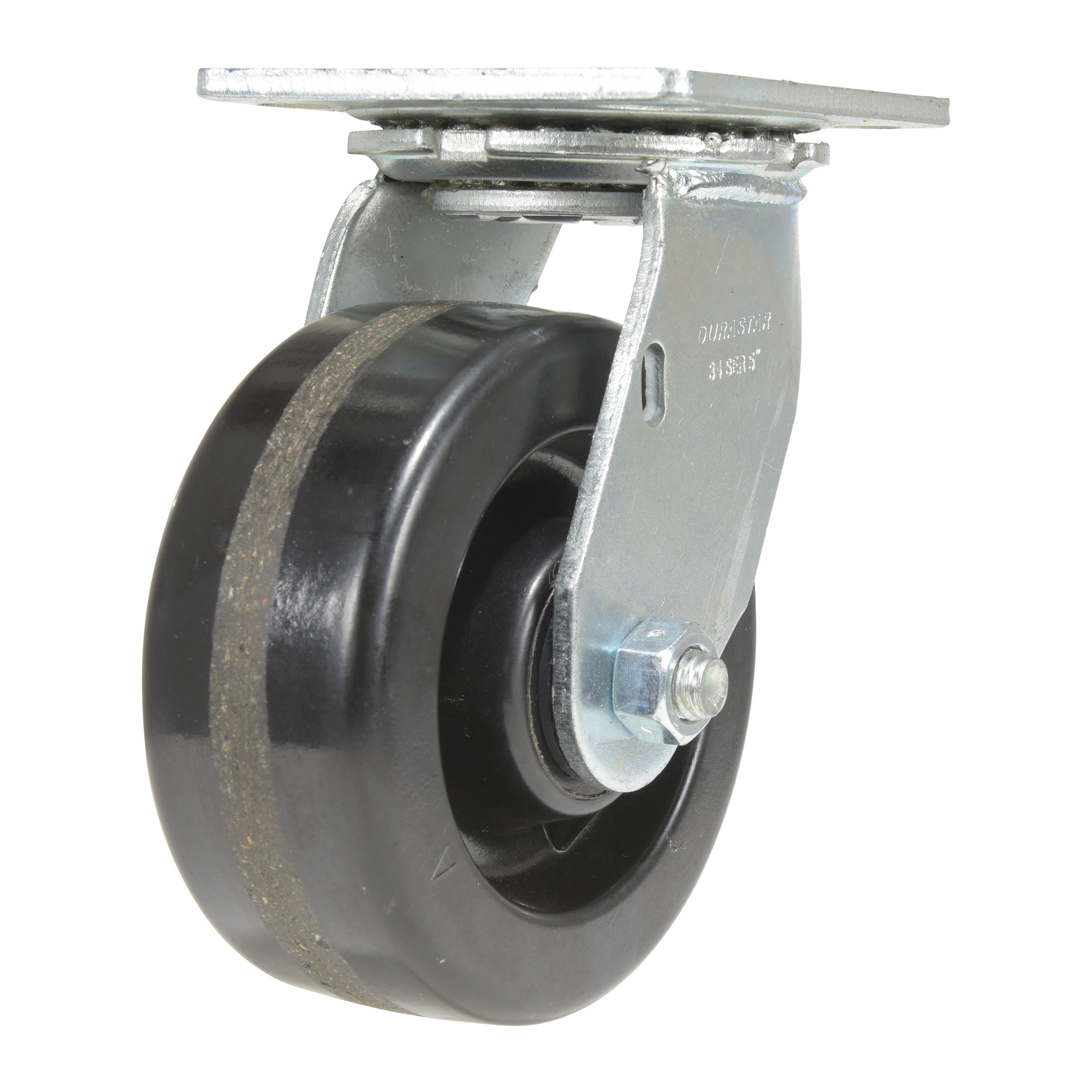 Vestil Phenolic Swivel Caster - 5in. x 2in., 1000-Lb. Capacity, Black, Model# CST-VE-5X2PH-S