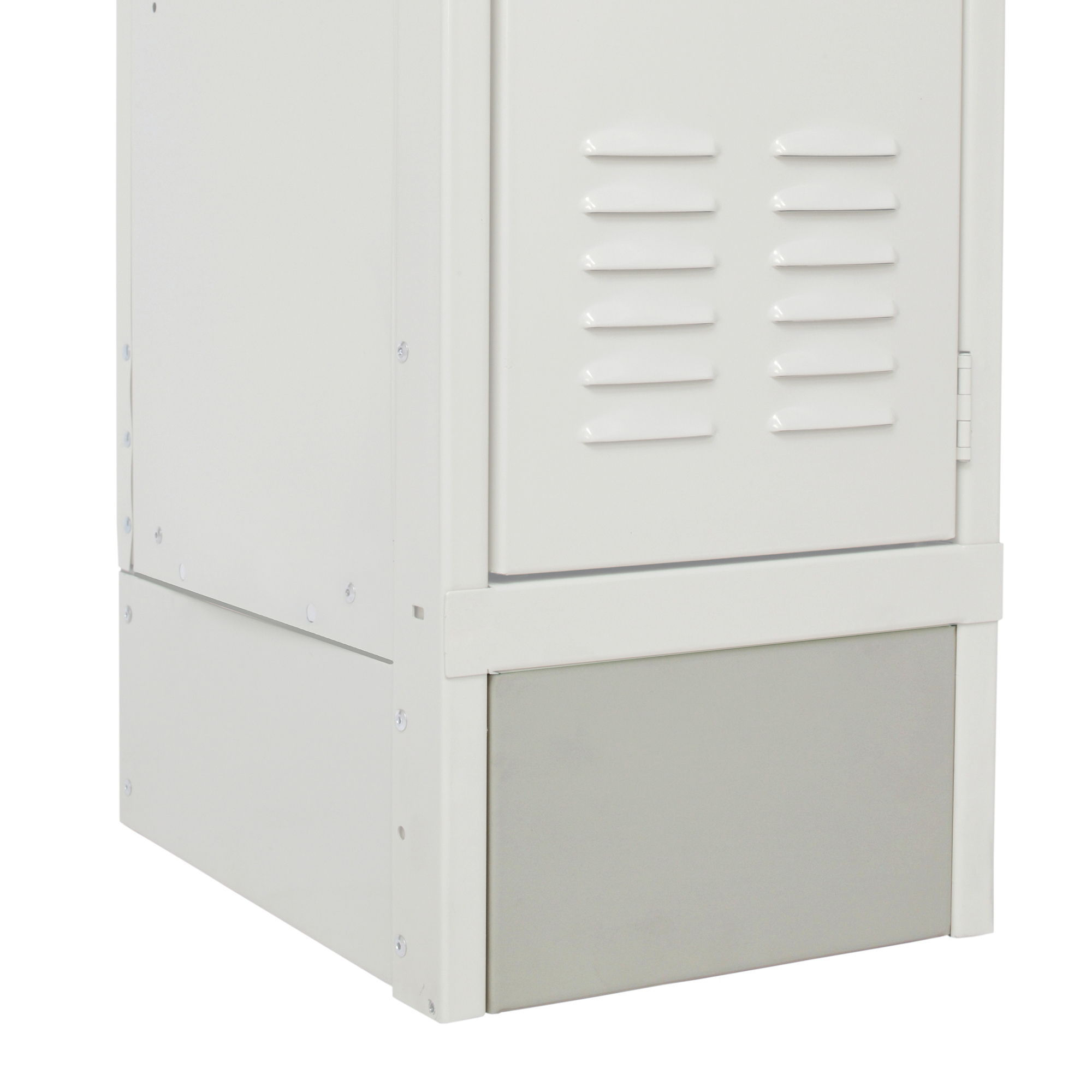 Hallowell, Closed Front Base for locker, Height 6 in, Width 12 in, Color Tan, Model# KCFB12PT