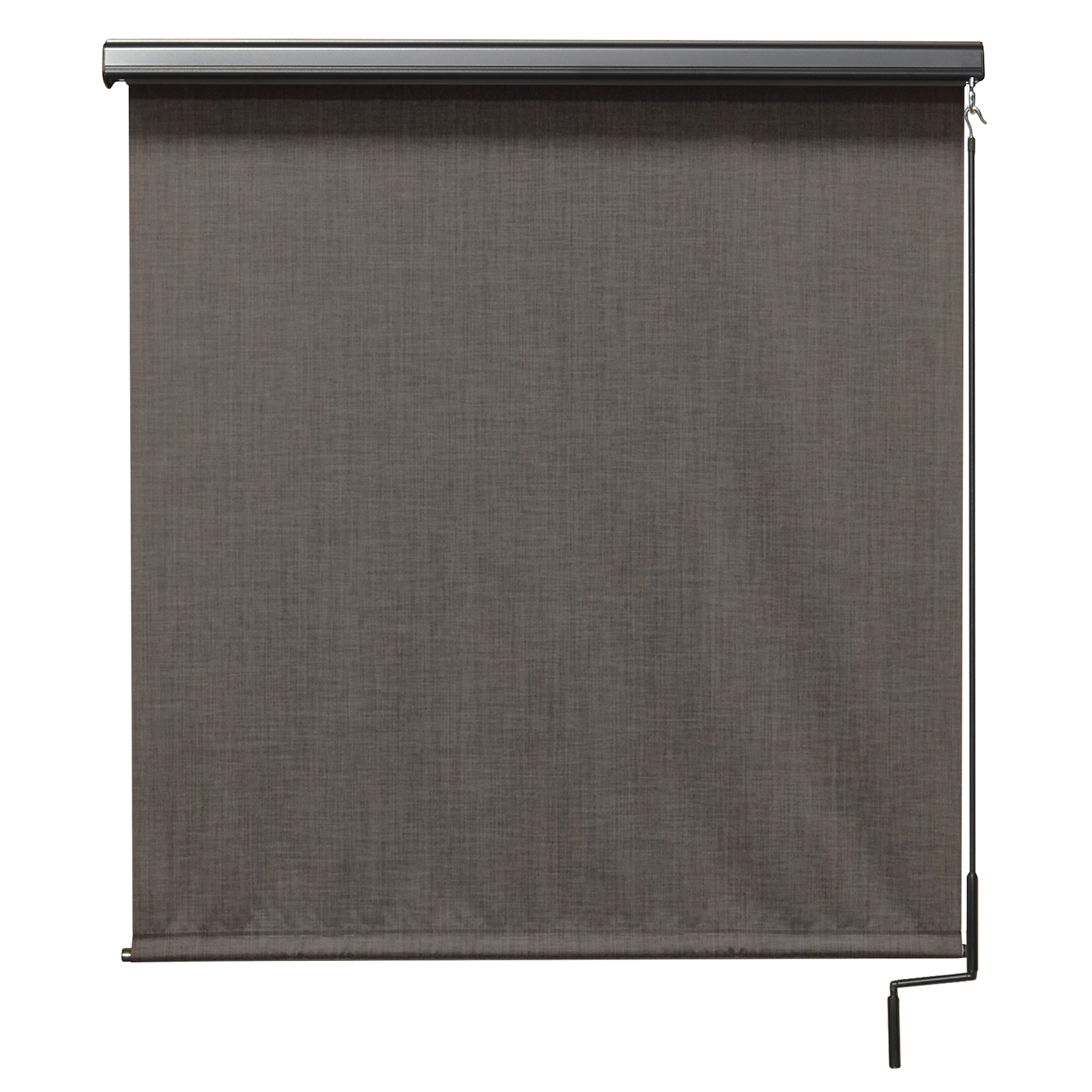 Shade Champ Outdoor Sun Shade with Valance - 96in. x 96in., Polyester, Oil-Rubbed Bronze, Model# 65NT88V