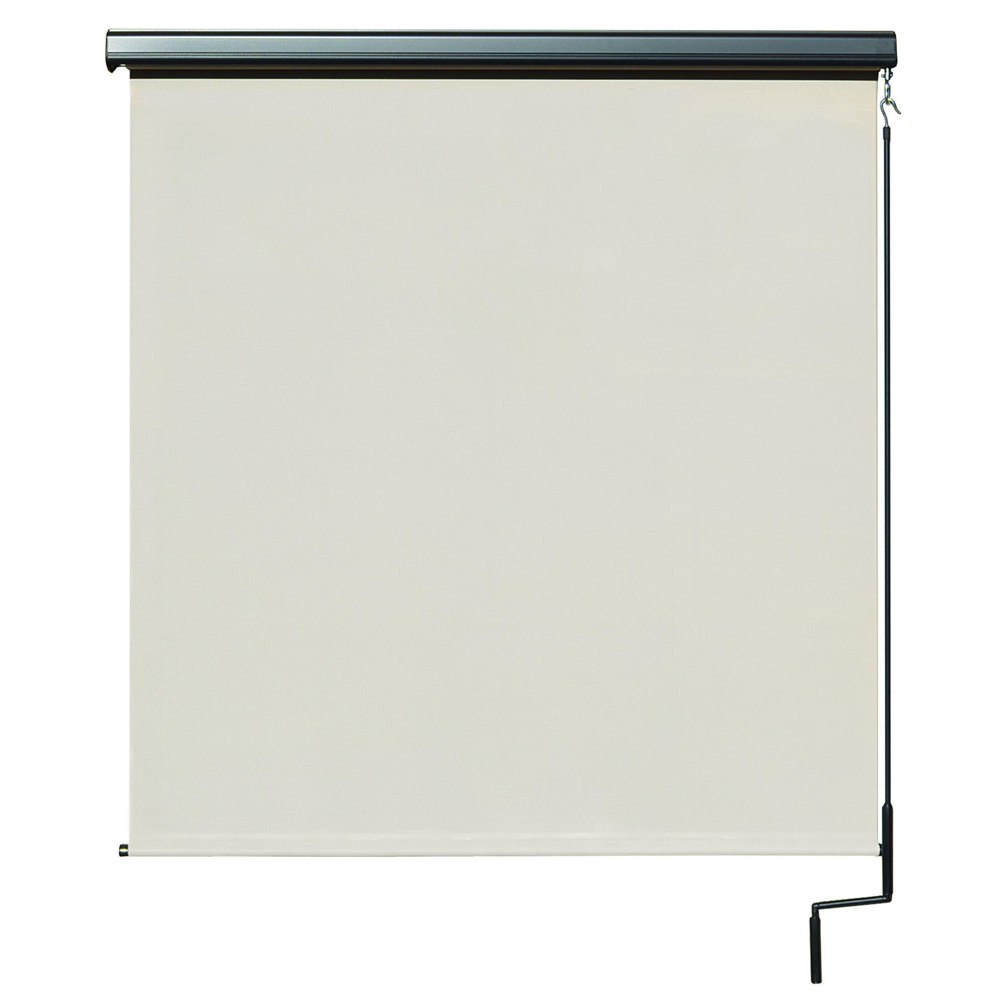 Shade Champ Outdoor Sun Shade with Valance - 120in. x 96in., Polyester, 92% UV Block, Oil-Rubbed Bronze, Model# 70NT108V