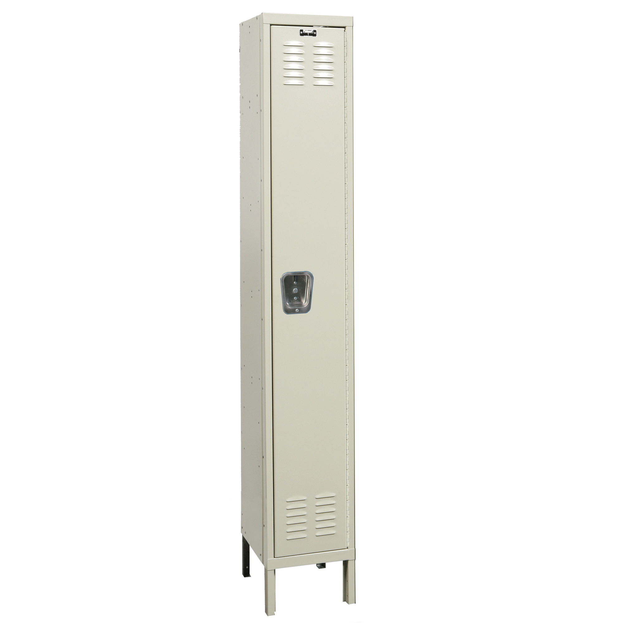 Hallowell, Single Tier Premium Locker, Height 78 in, Width 15 in, Color Tan, Model# U1588-1A-PT