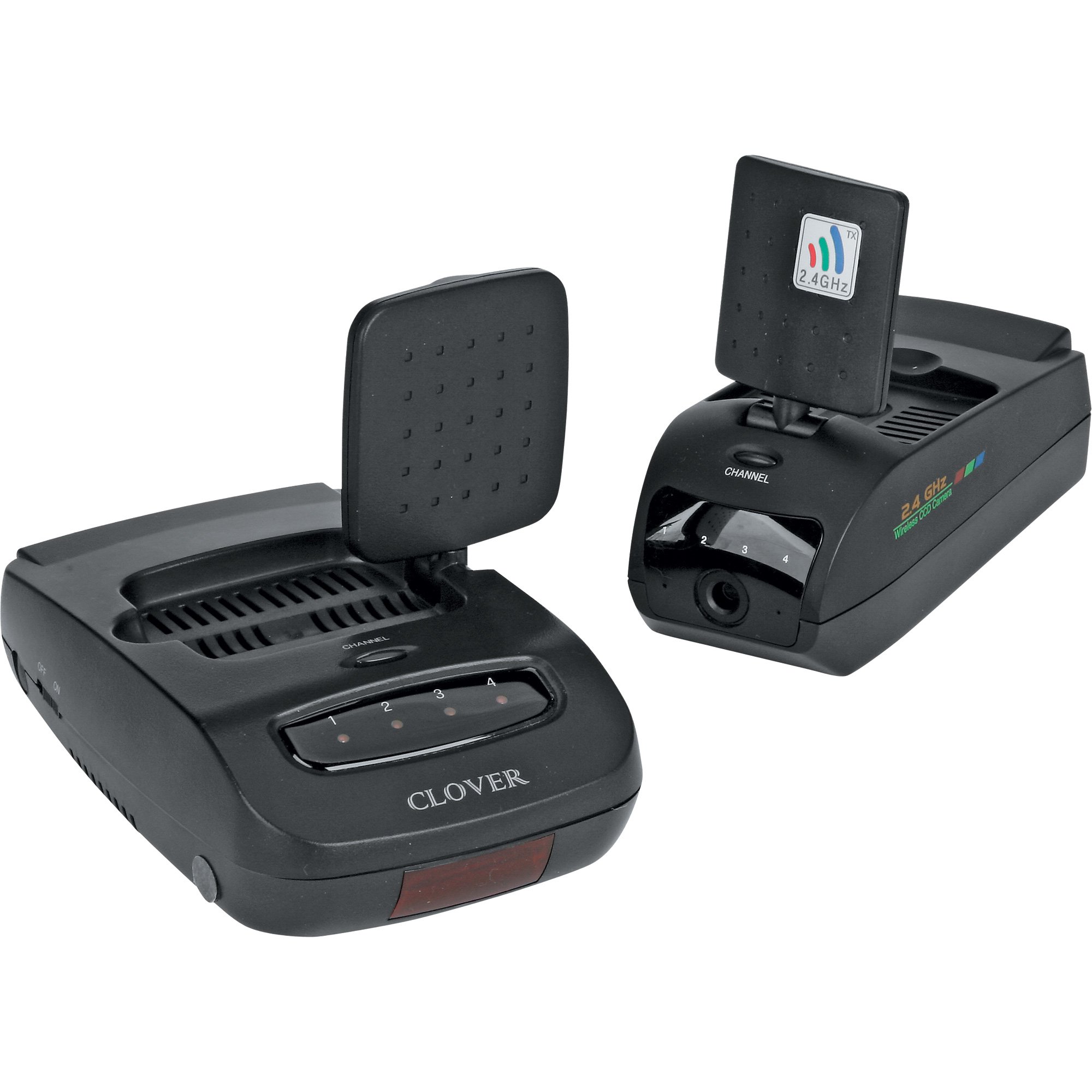 Clover GHz Wireless CCD Color Camera System, Model# CW8800