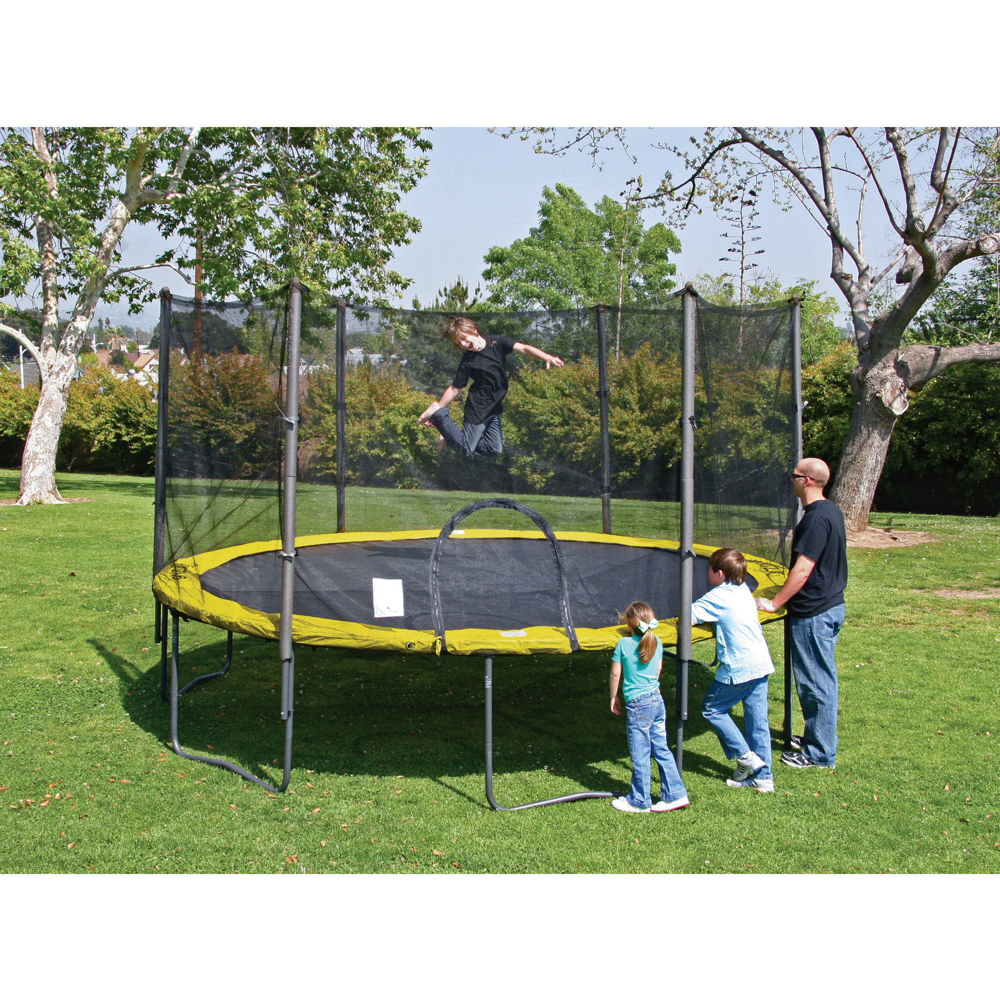 AirZone 14ft. Trampoline with Enclosure — Fun = Safety | Northern Tool